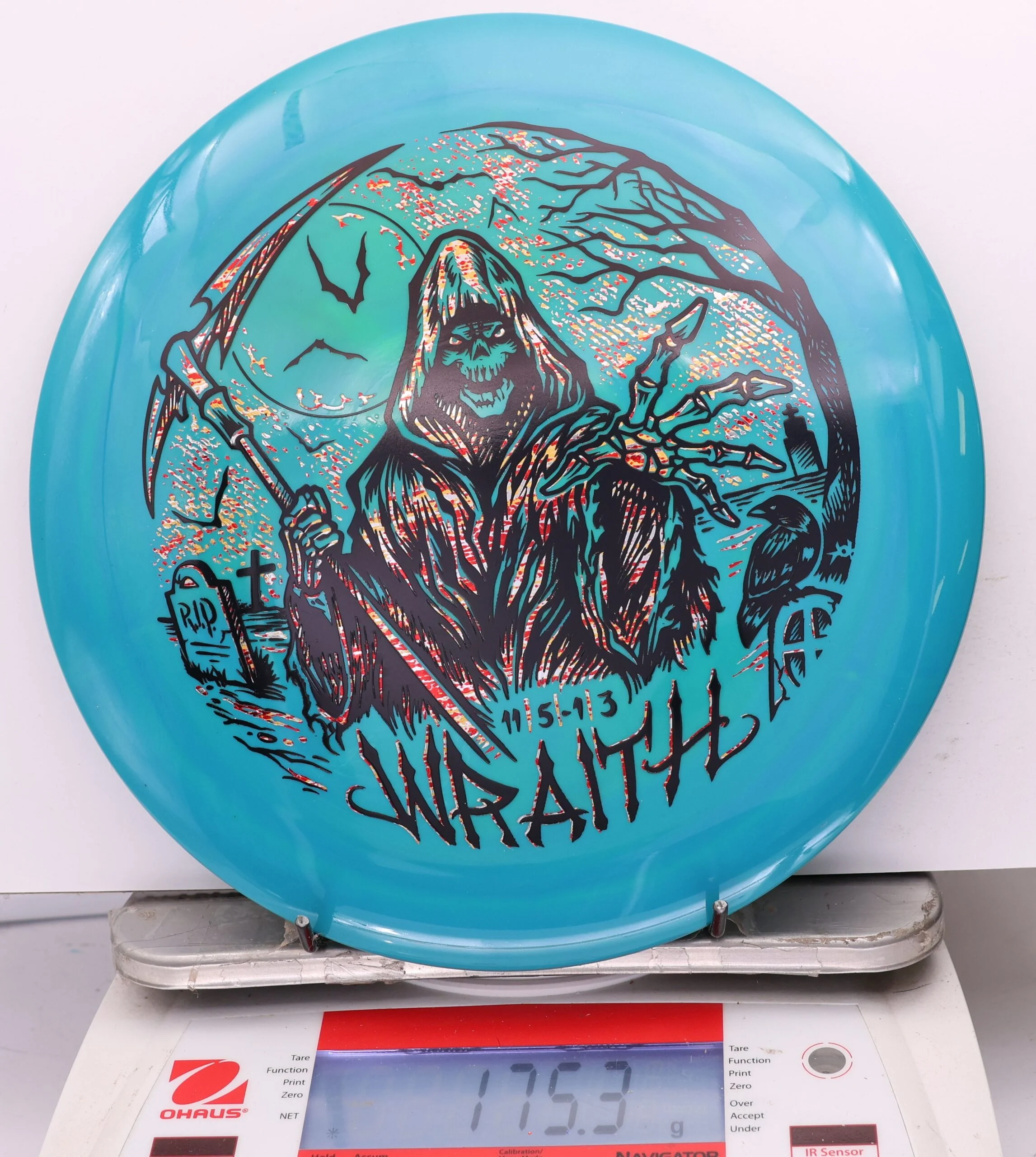1200117 Swirly Star Wraith, 2026 Halloween - #07 Blue, 175