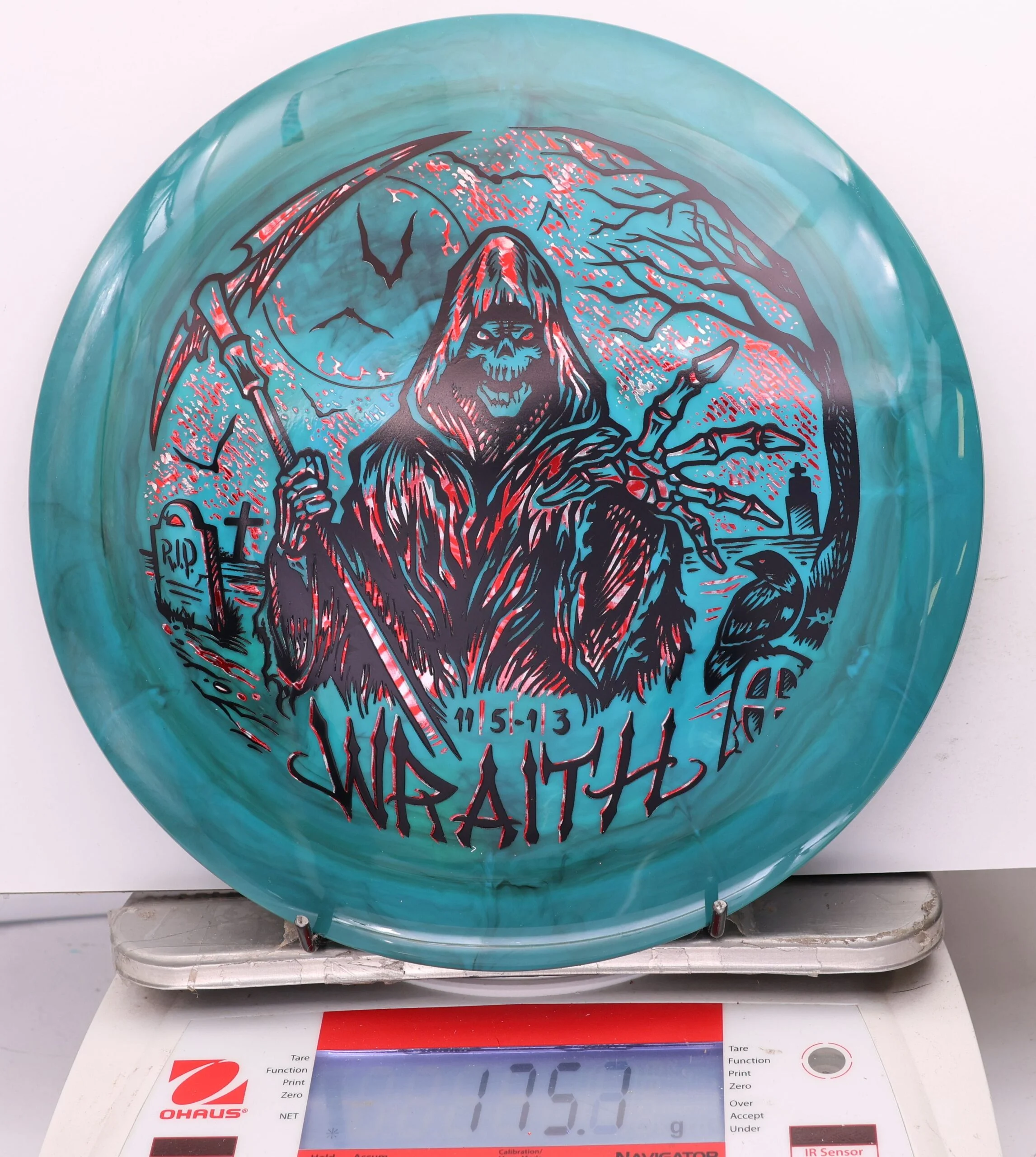 1200120 Swirly Star Wraith, 2026 Halloween - #10 Teal, 175