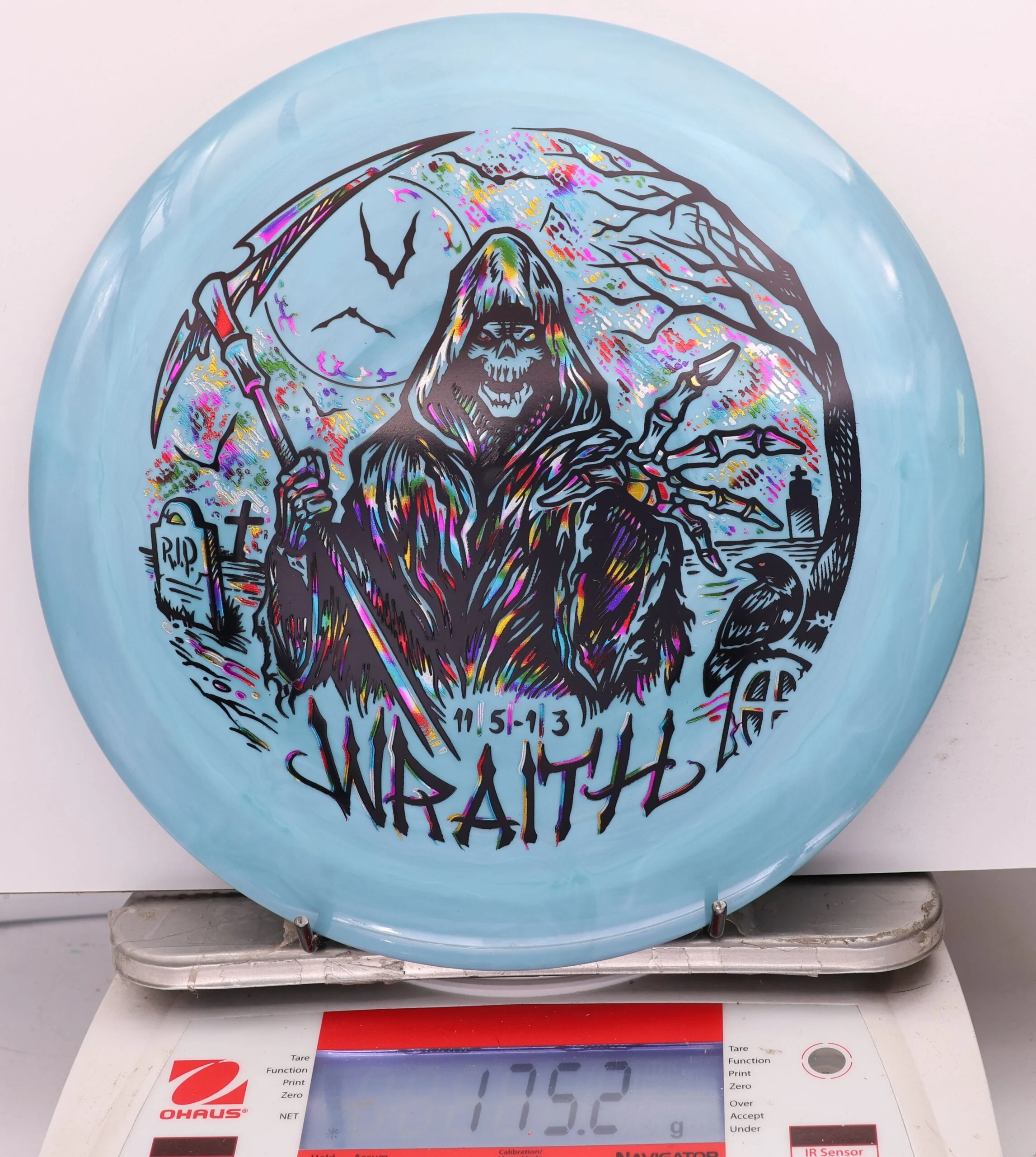 1200145 Swirly Star Wraith, 2026 Halloween - #12 LtBlue, 175