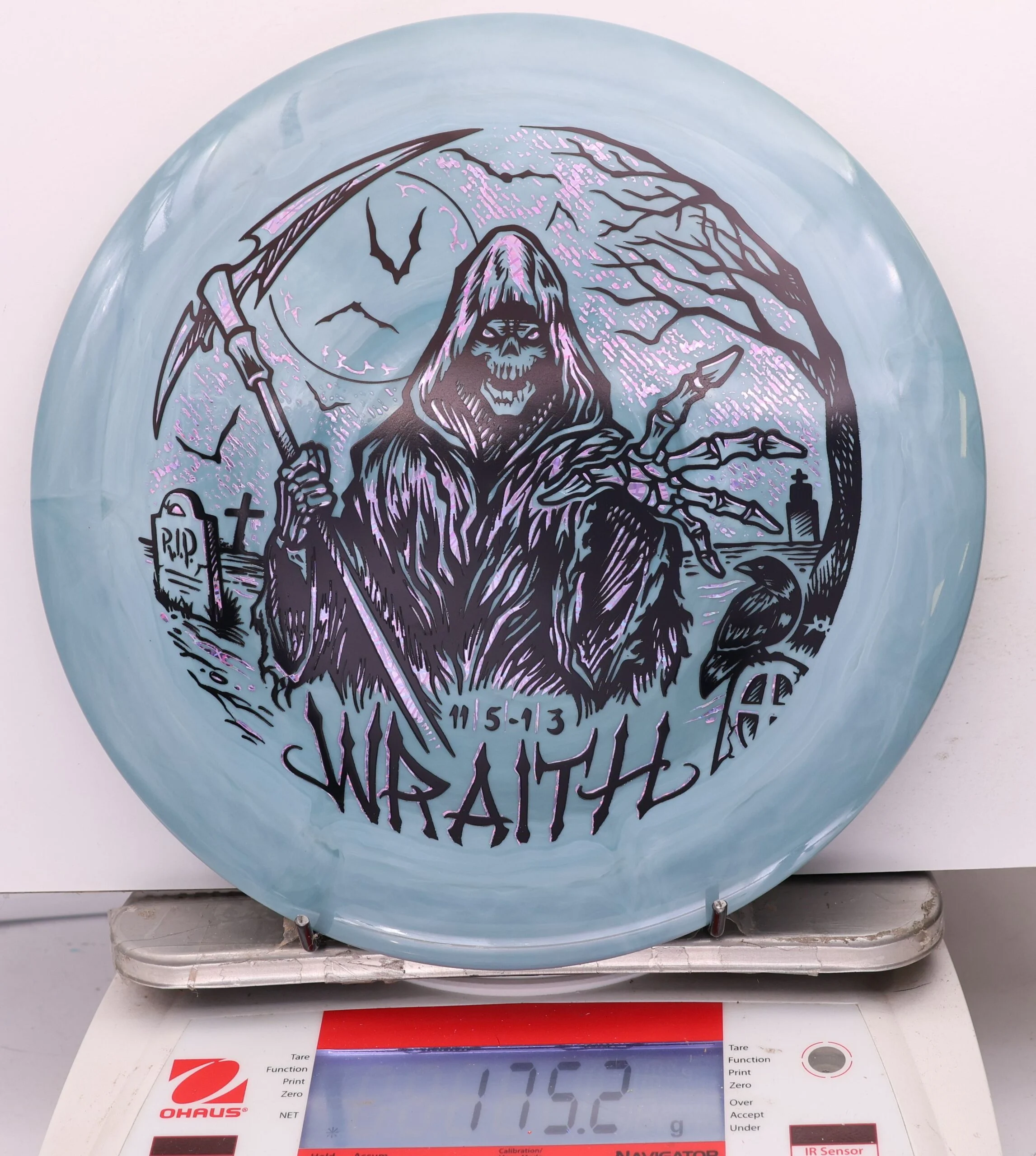 1200146 Swirly Star Wraith, 2026 Halloween - #13 LtBlue, 175