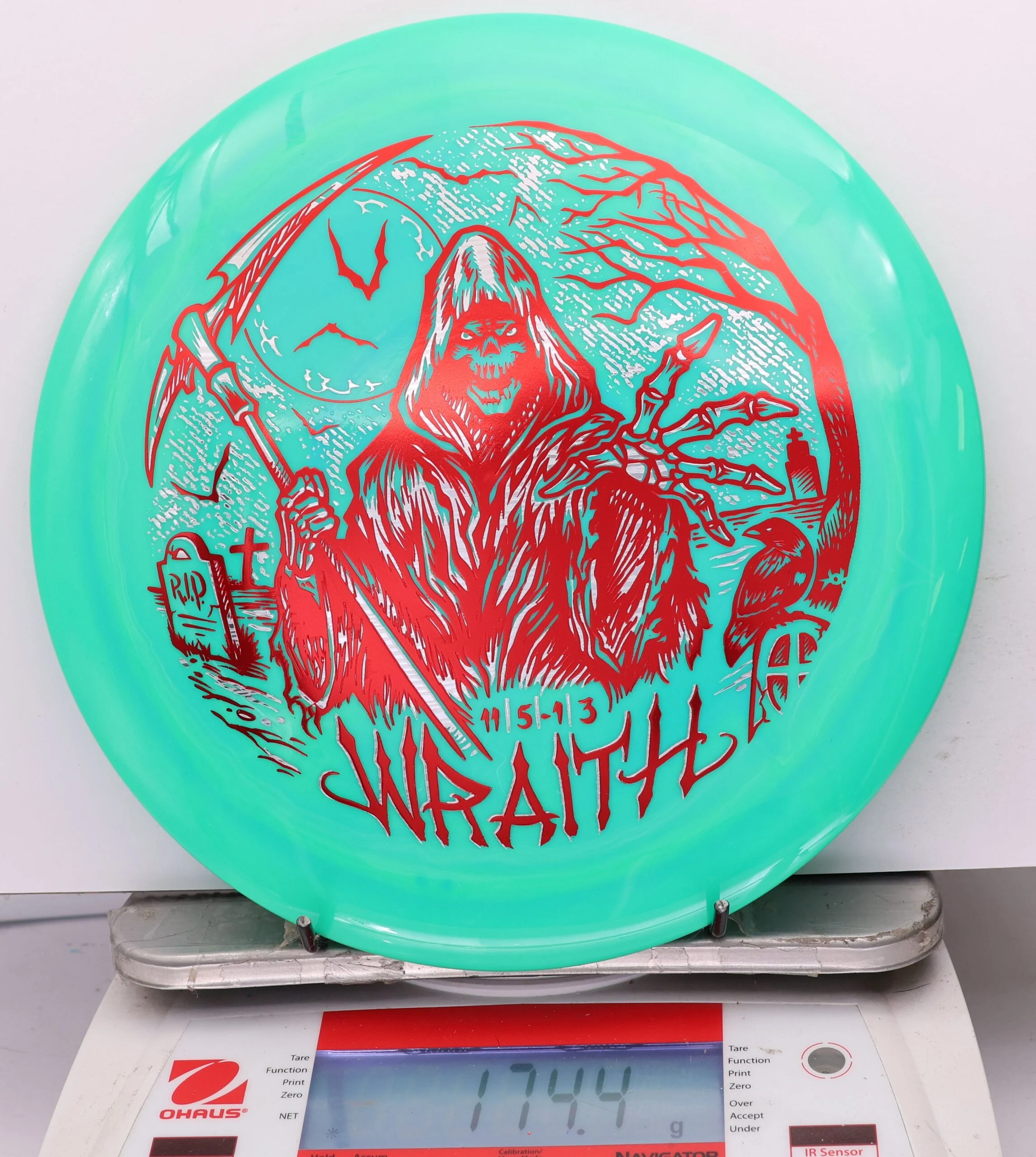 1200173 Swirly Star Wraith, 2026 Halloween - #17 Green, 174