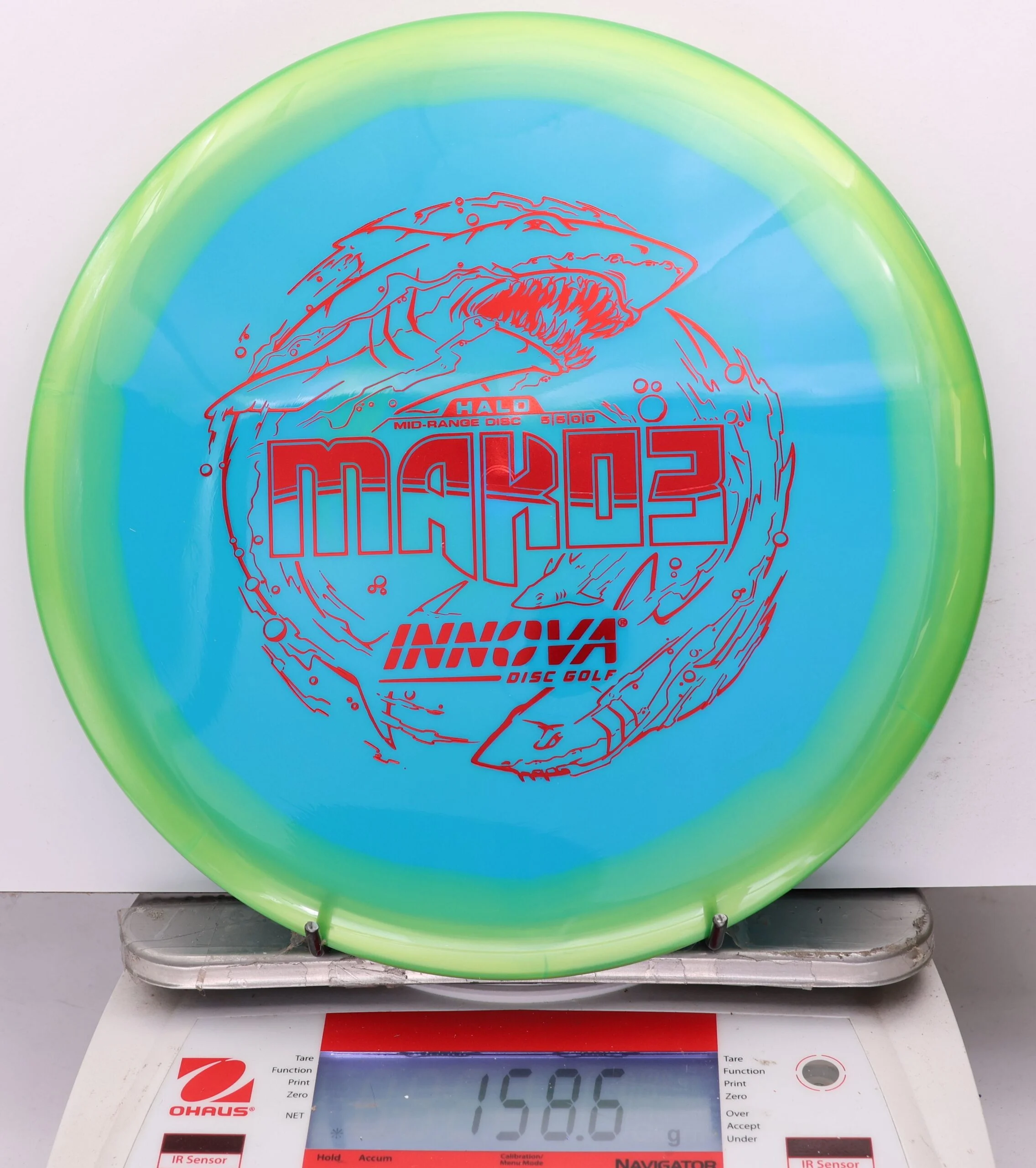 1203640 Halo Star Mako3 - #427 Green-Blue, 159