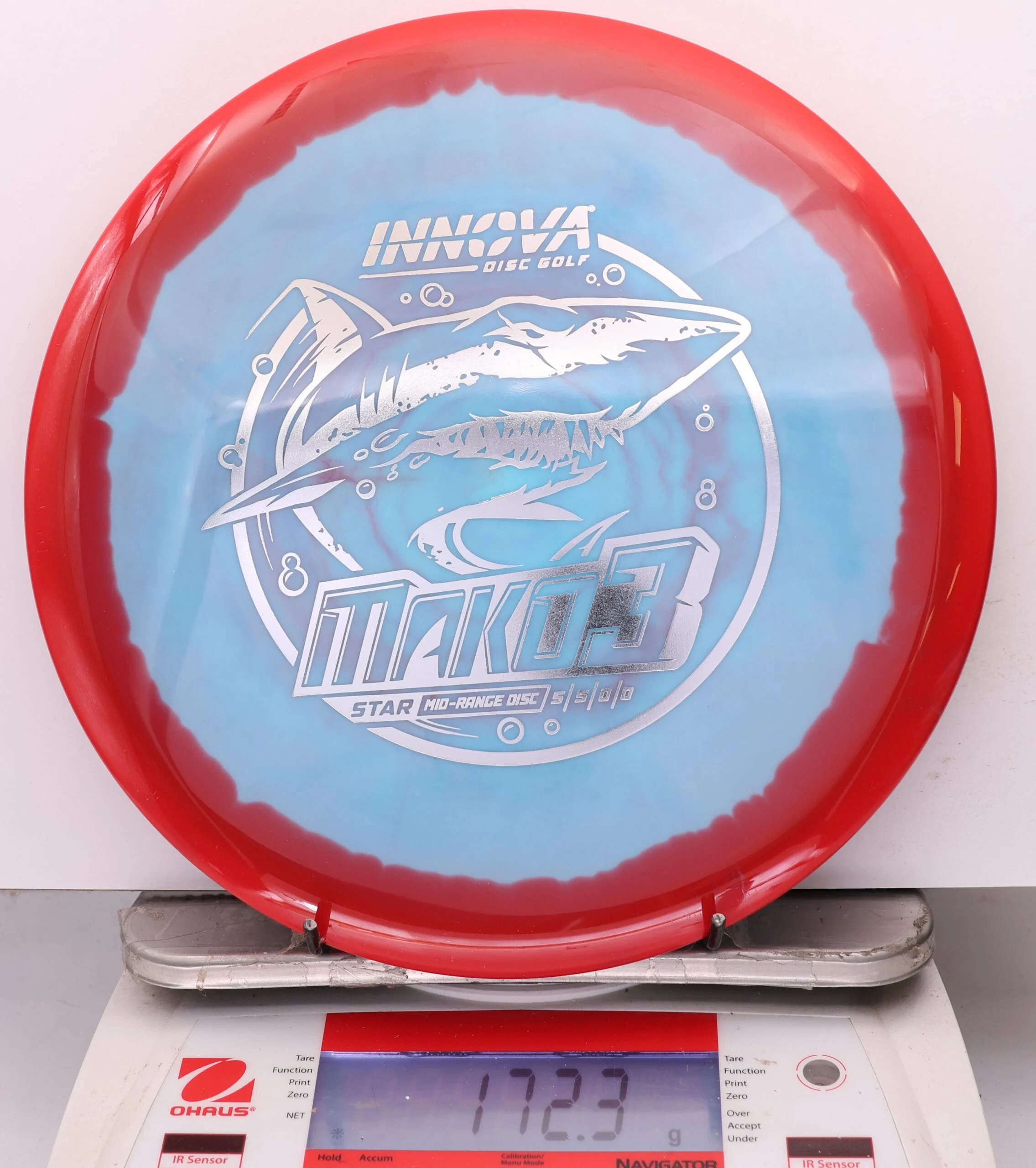 1203703 Halo Star Mako3 - #439 Red-LtBlue, 172