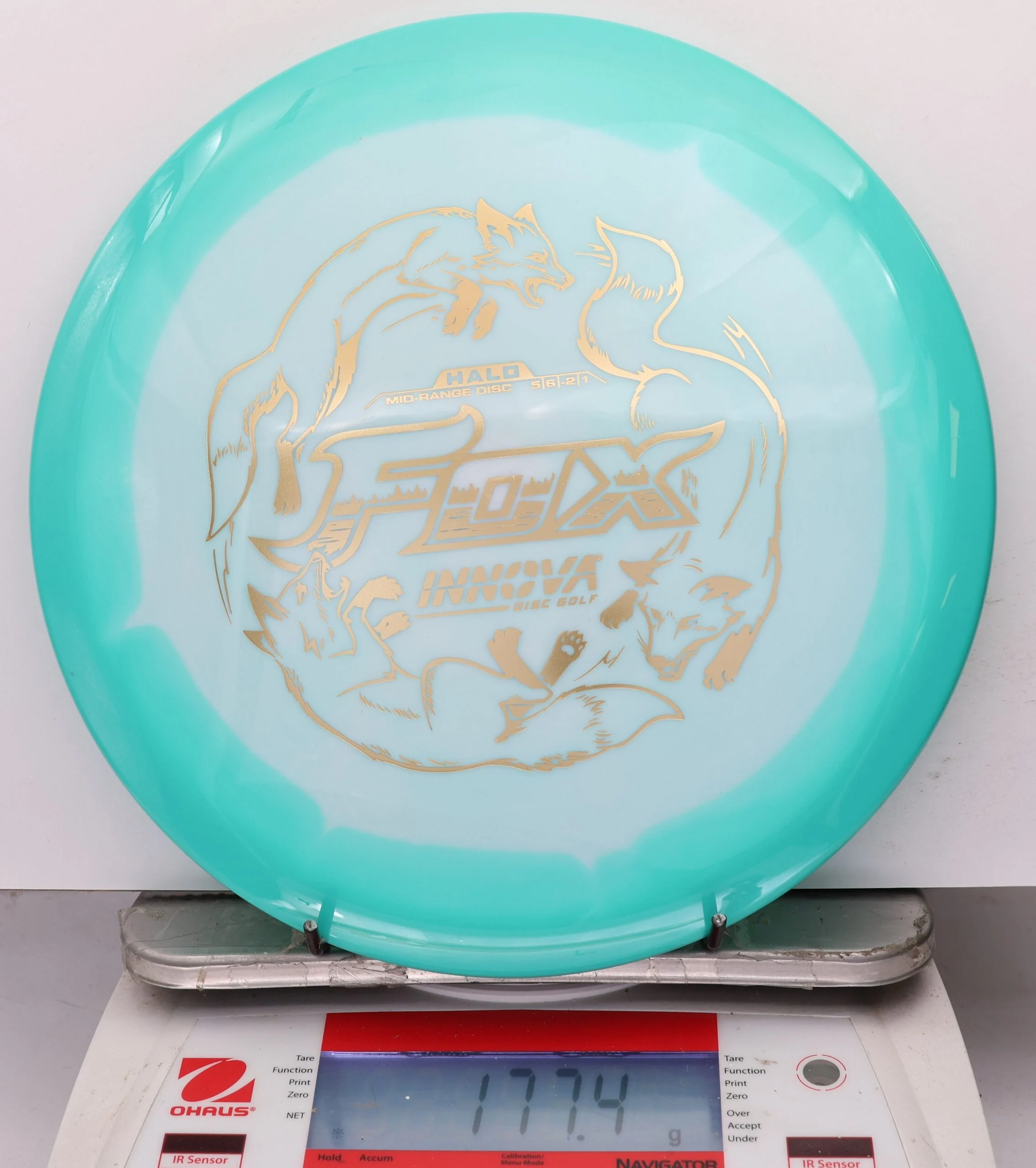 1203730 Halo Star Fox - #429 Teal-White, 177