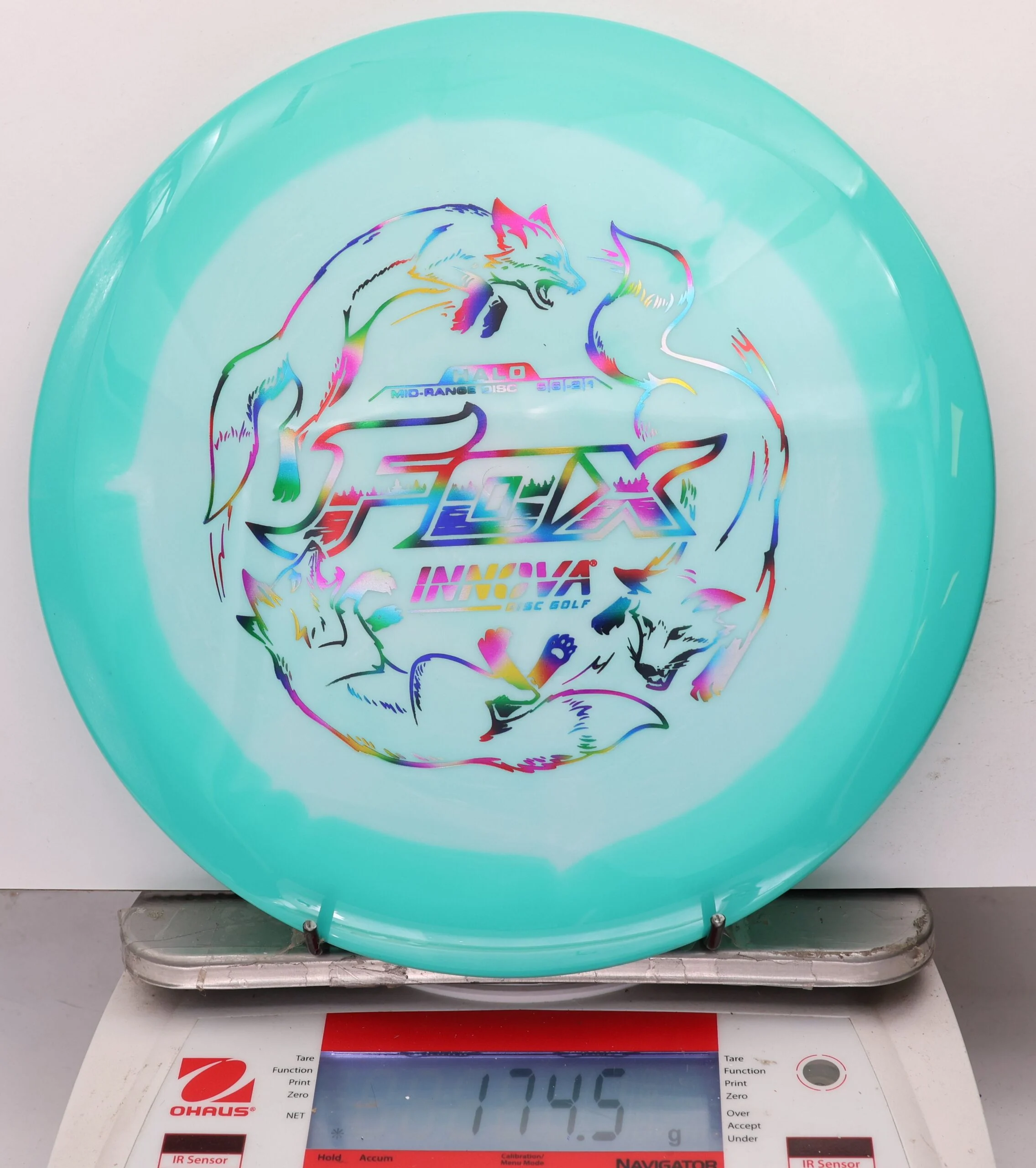 1203738 Halo Star Fox - #430 Teal-White, 175