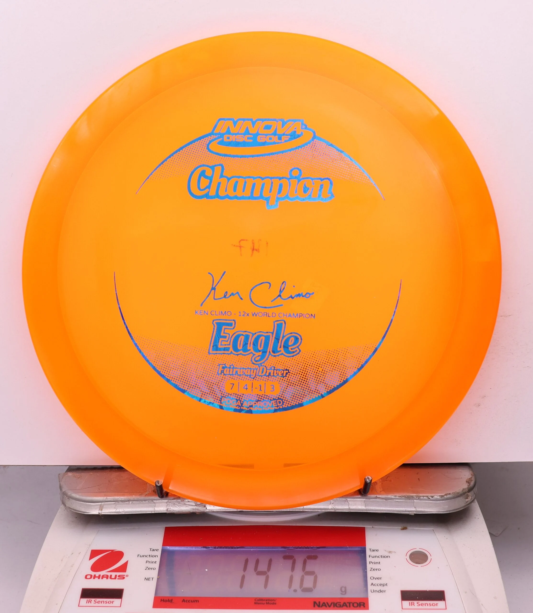 1204169 Champion Eagle X, Ken Climo 12x - #432 Orange, 148