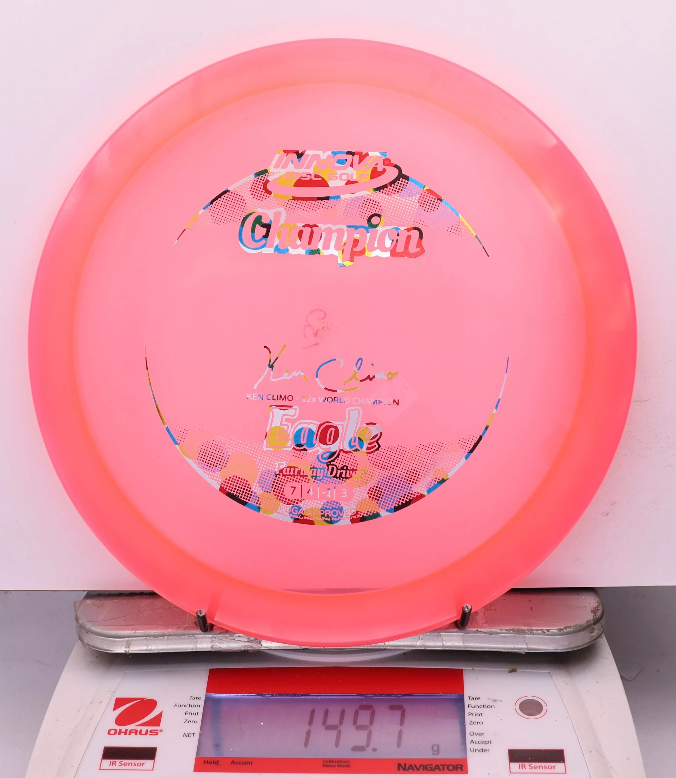 1204171 Champion Eagle X, Ken Climo 12x - #434 Pink, 150