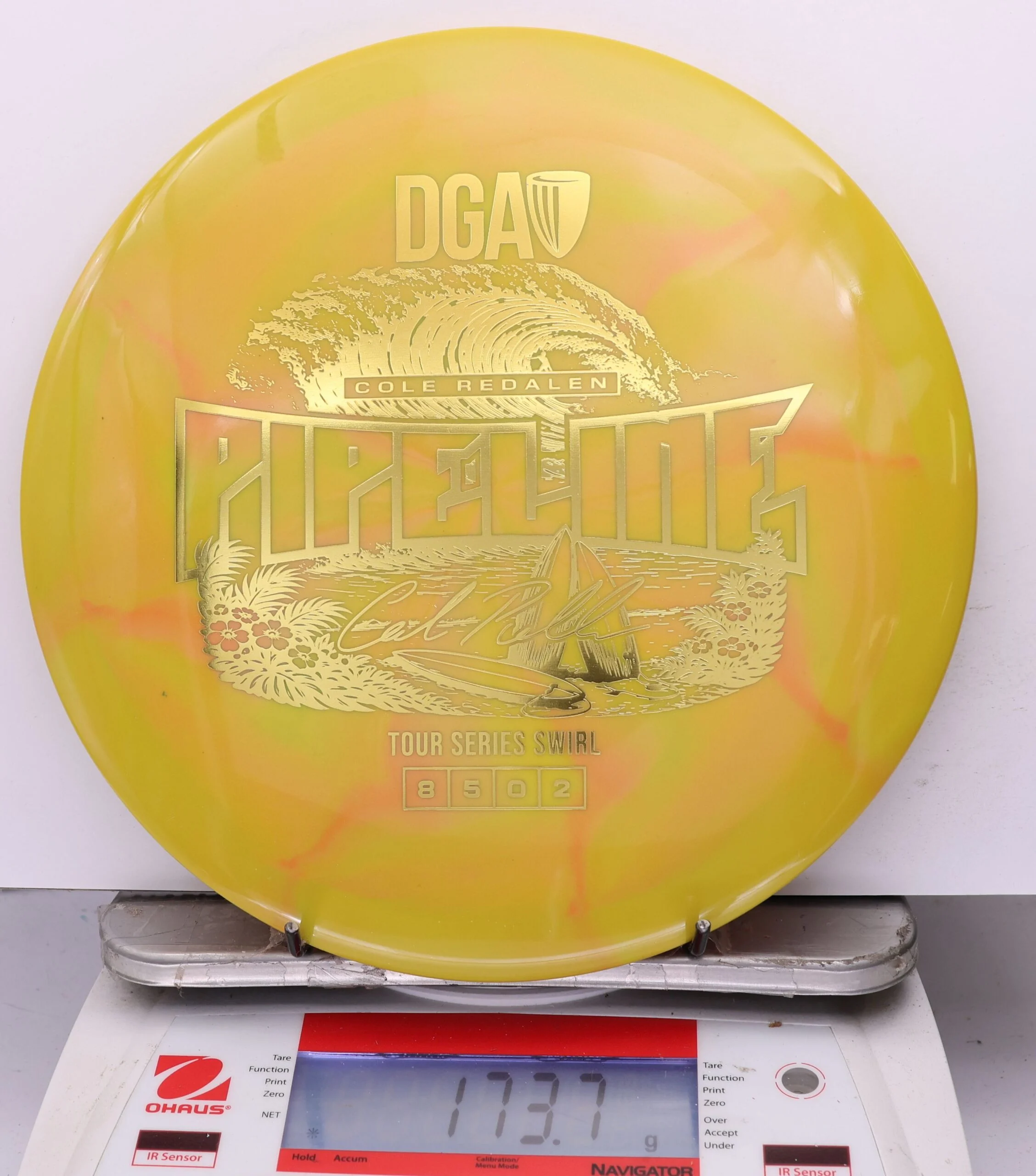 1205070 TS Swirl Pipeline, Cole Redalen 2026 Tour Series - #645 Yellow, 174