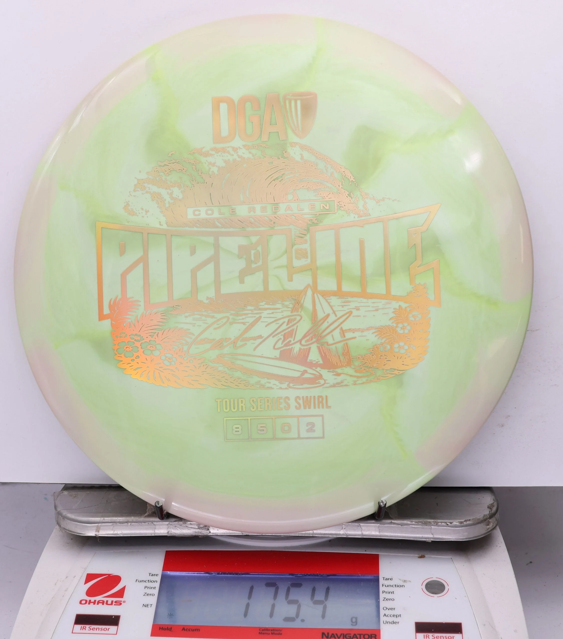 1205104 TS Swirl Pipeline, Cole Redalen 2026 Tour Series - #659 LtGreen, 175