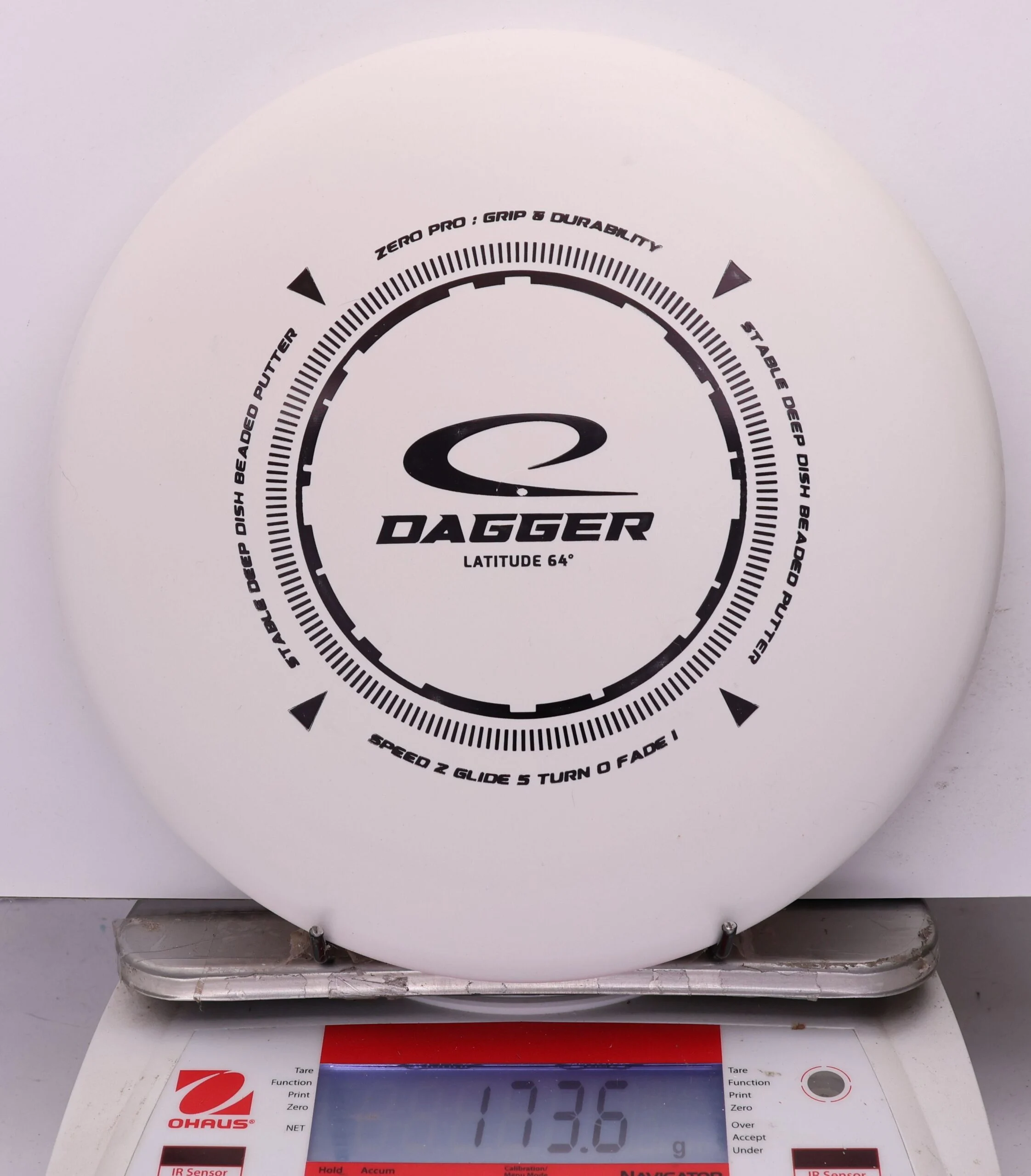 1205994 Zero Pro Dagger - #475 White, 174