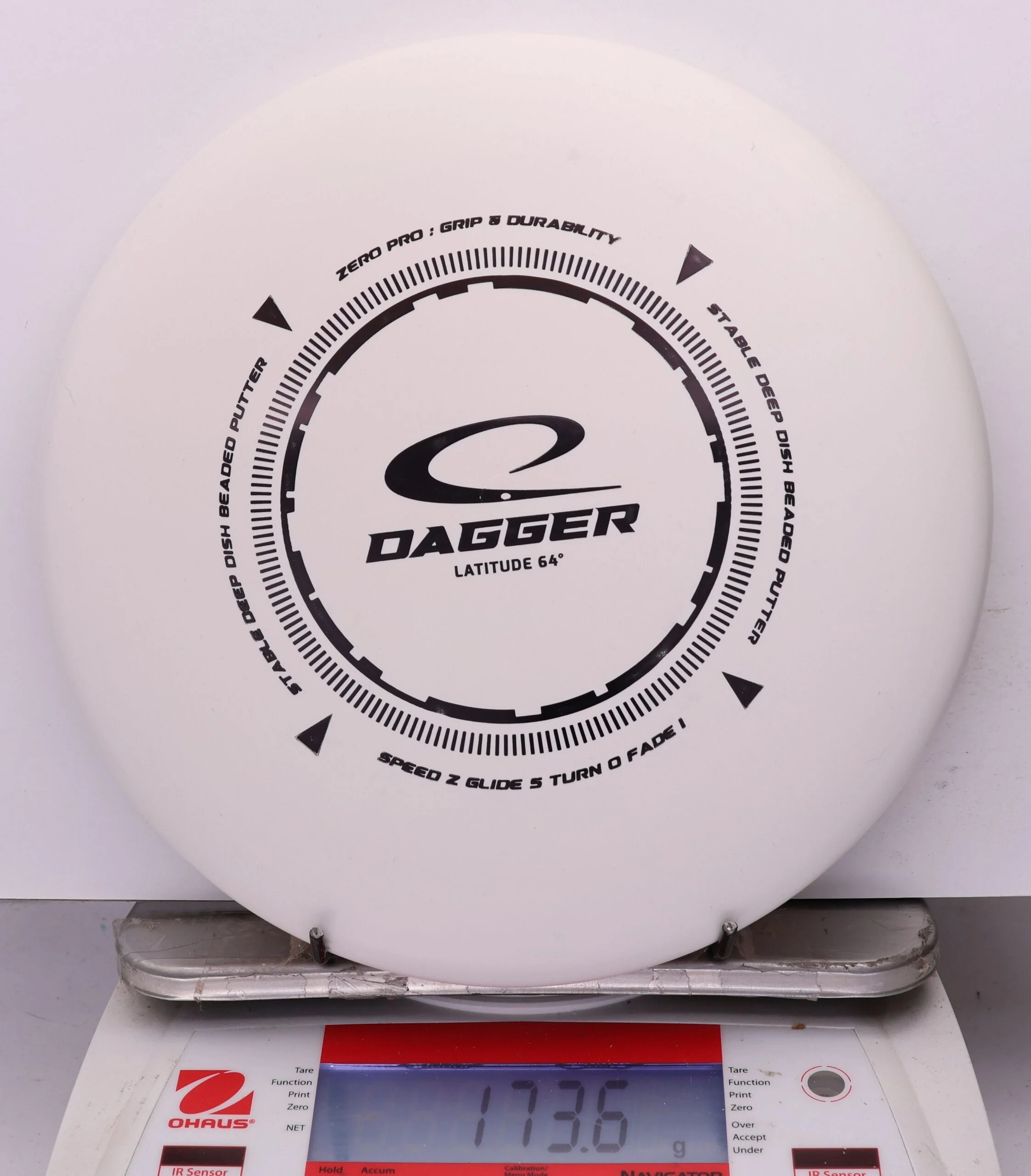 1205996 Zero Pro Dagger - #477 White, 174