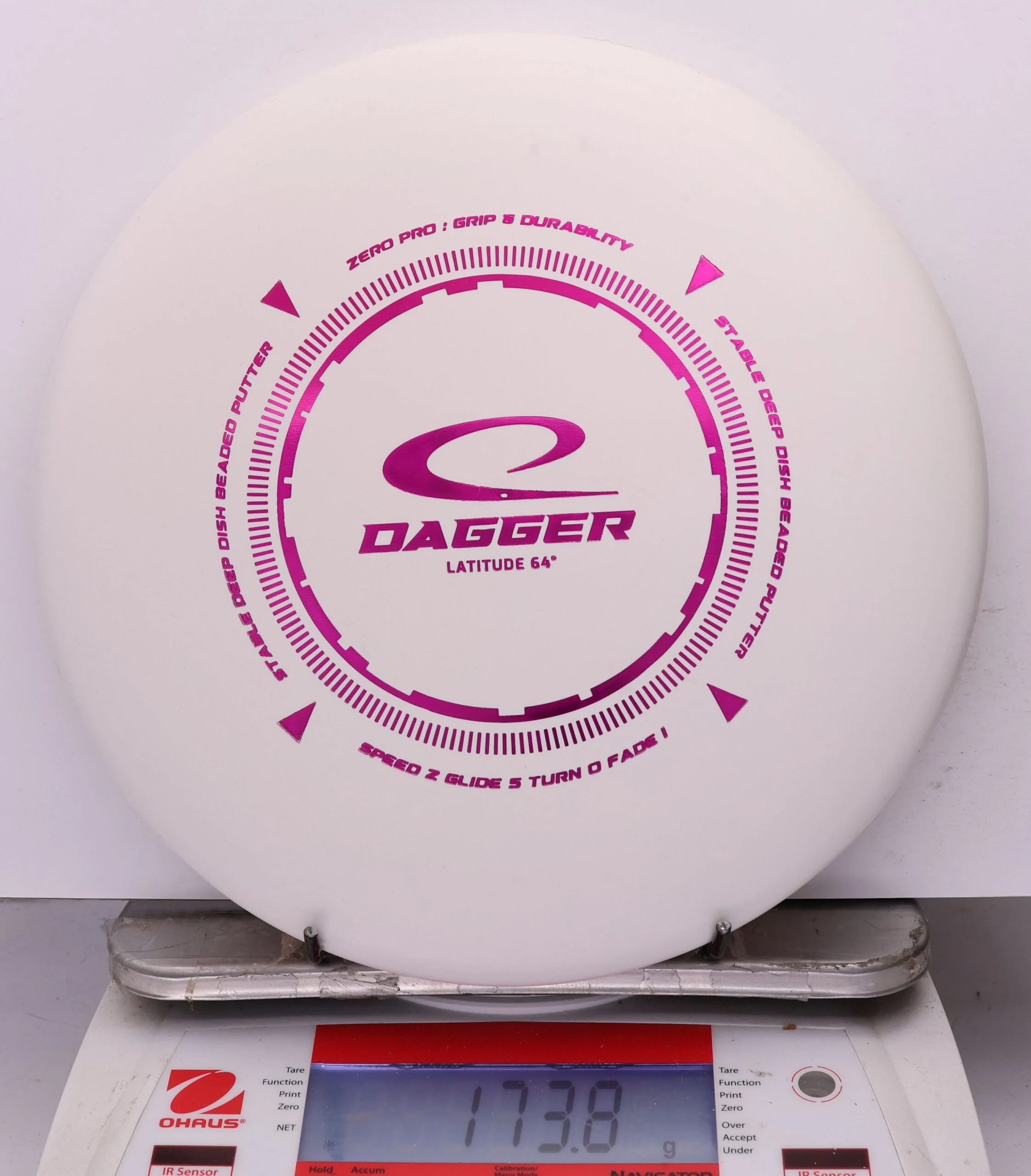 1206014 Zero Pro Dagger - #480 White, 174