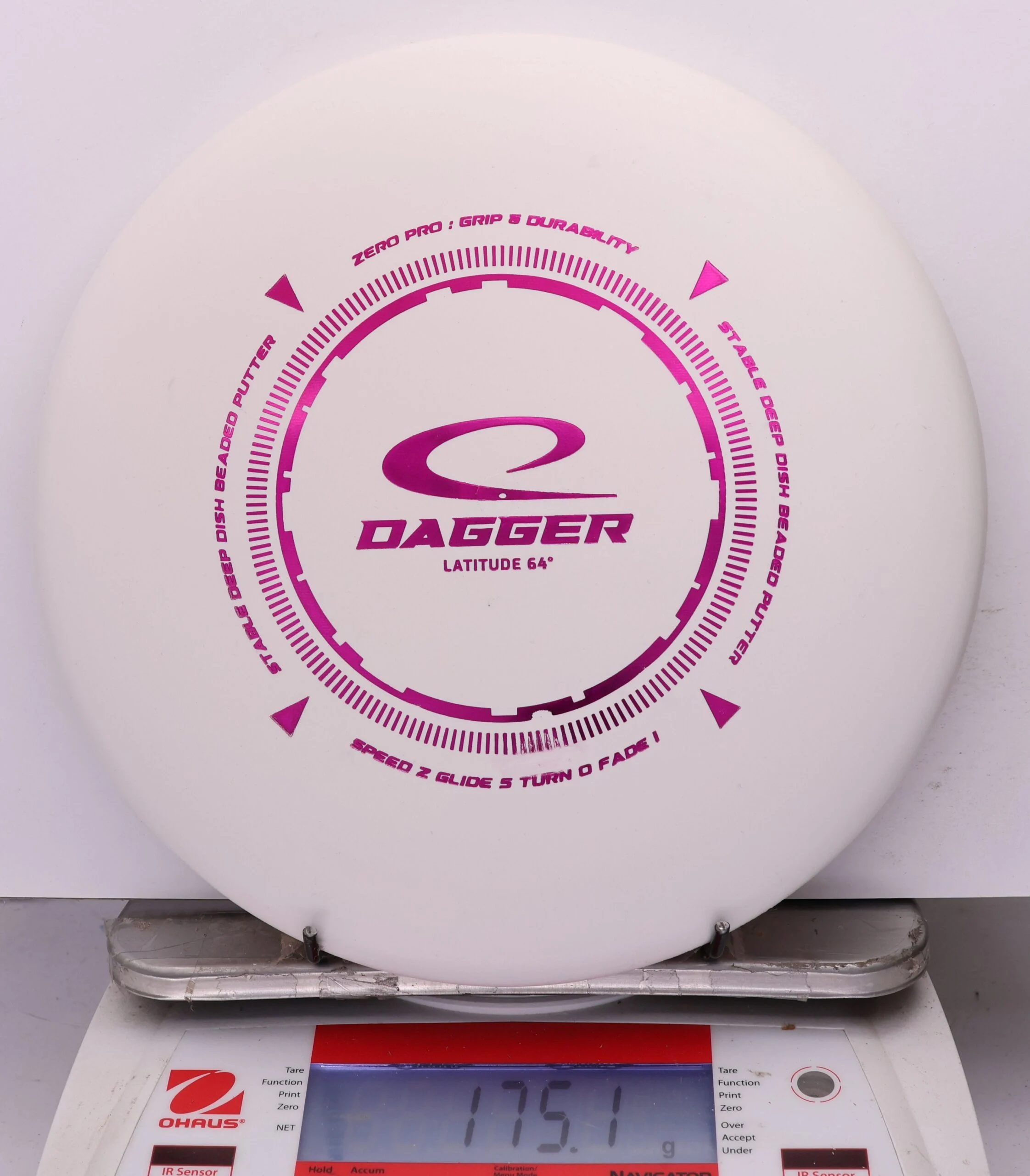 1206016 Zero Pro Dagger - #482 White, 175