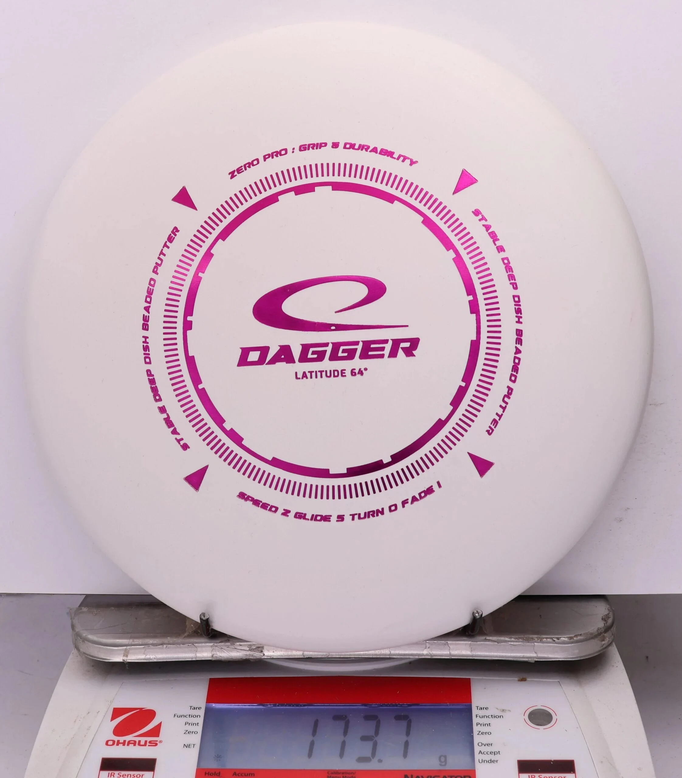 1206017 Zero Pro Dagger - #483 White, 174