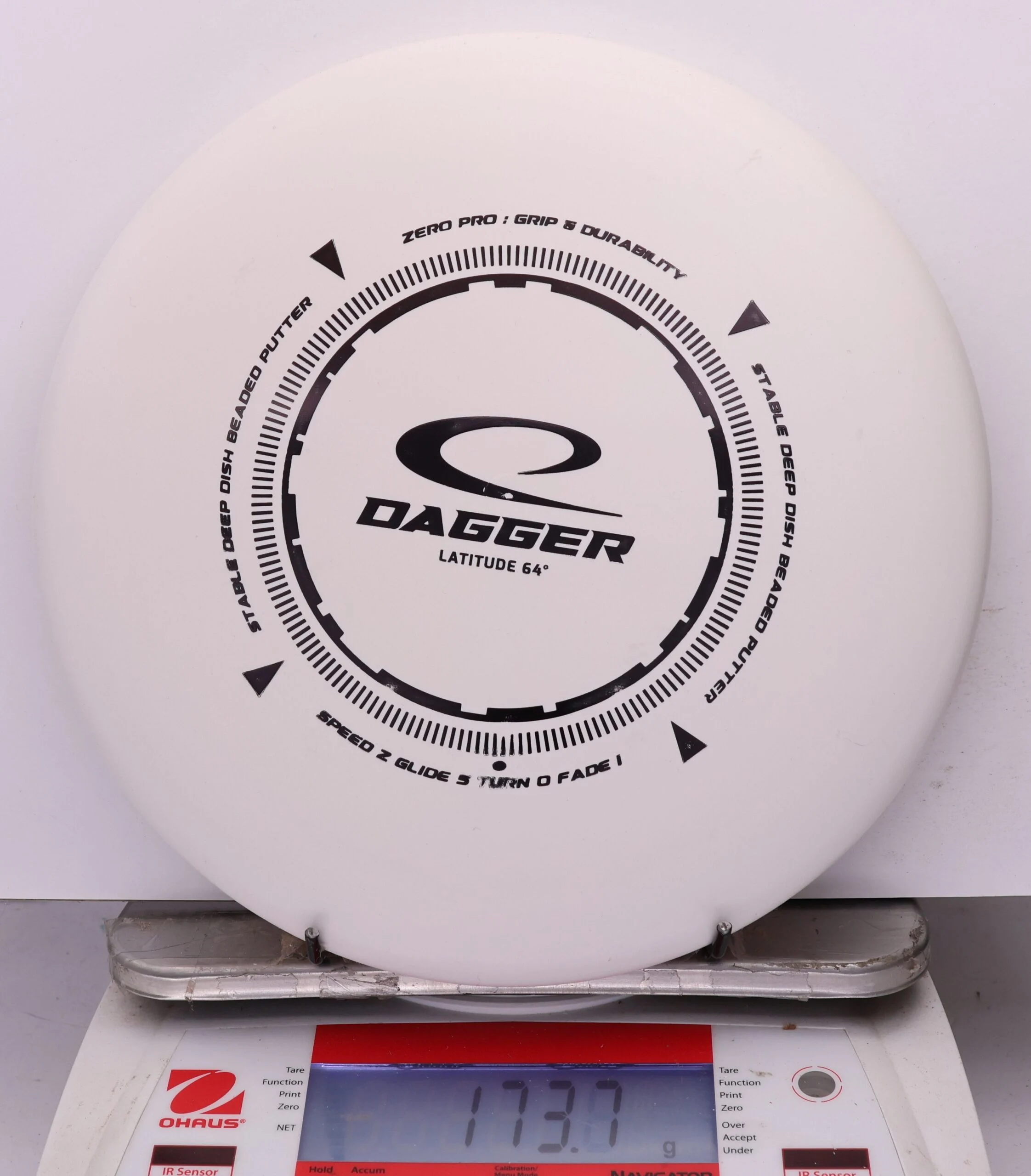 1206036 Zero Pro Dagger - #487 White, 174