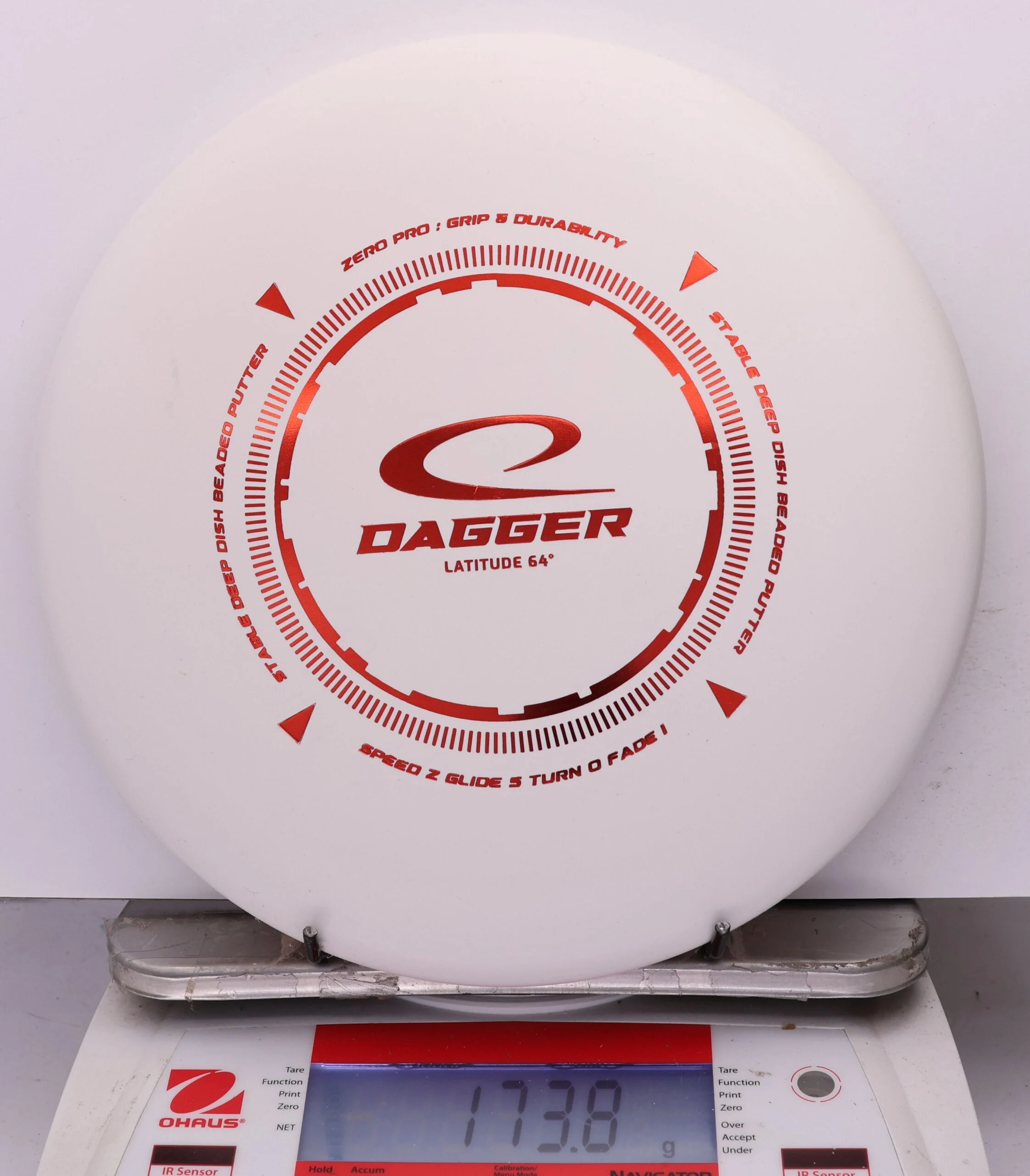 1206037 Zero Pro Dagger - #488 White, 174