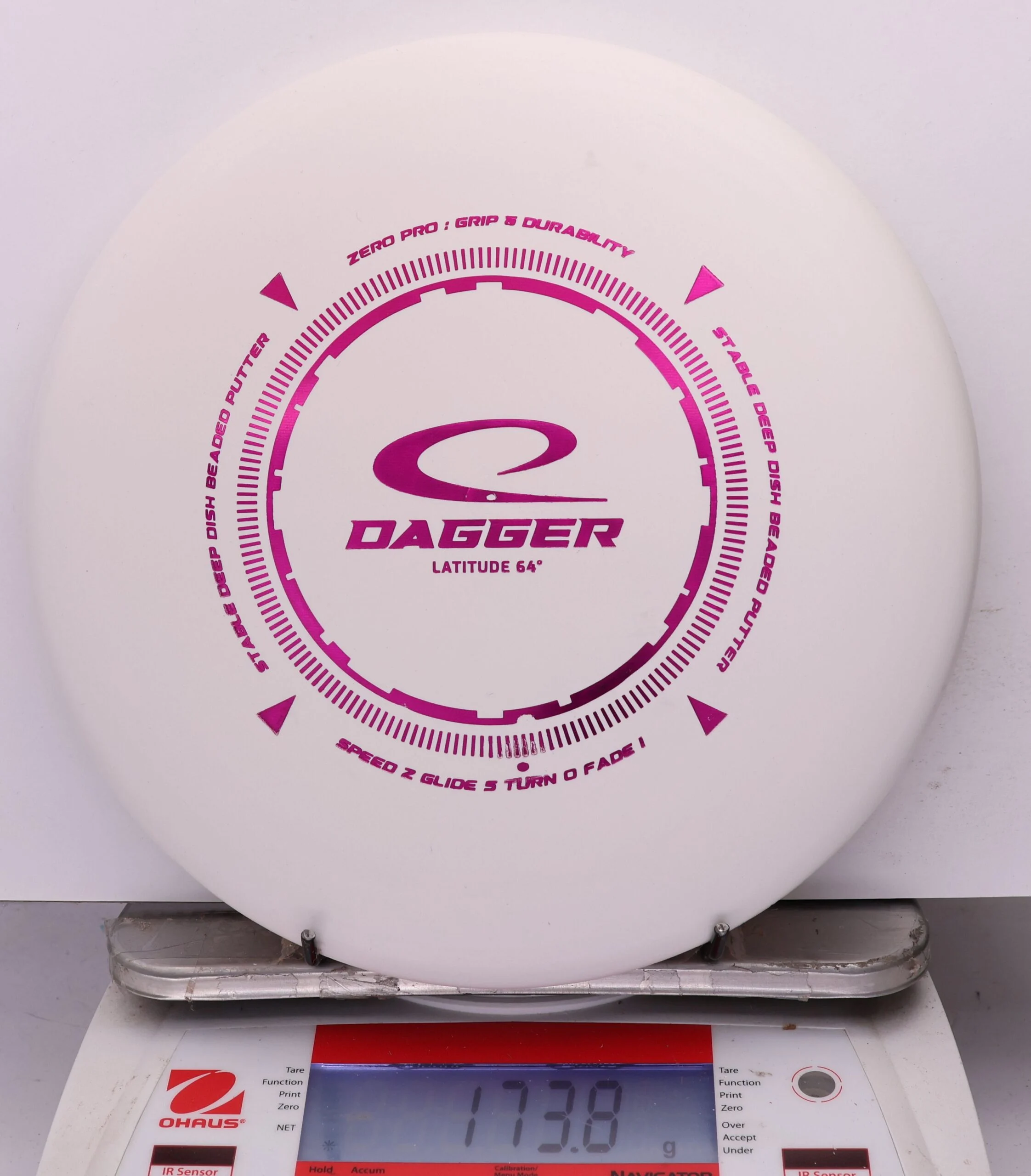 1206054 Zero Pro Dagger - #490 White, 174
