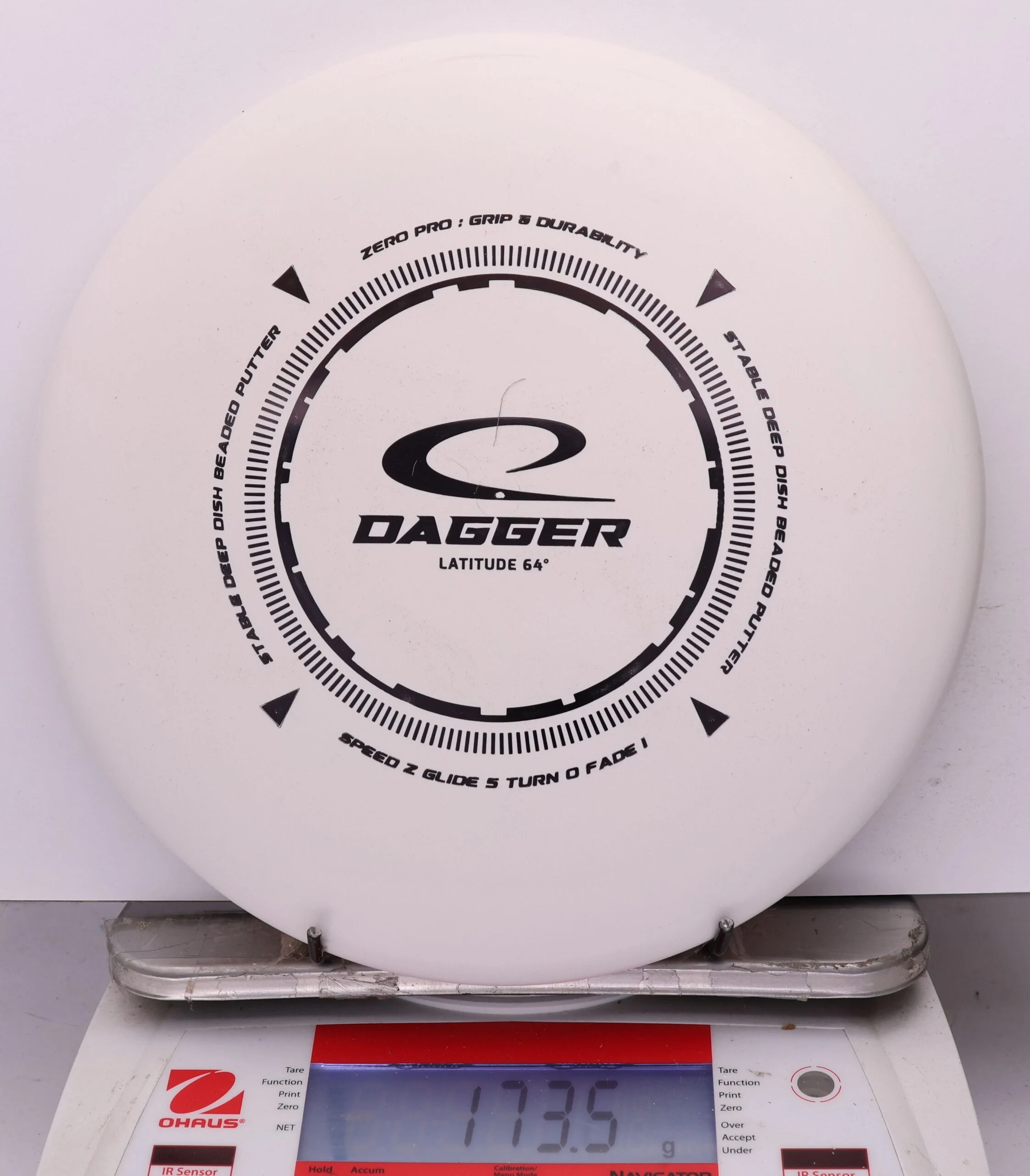 1206057 Zero Pro Dagger - #493 White, 174