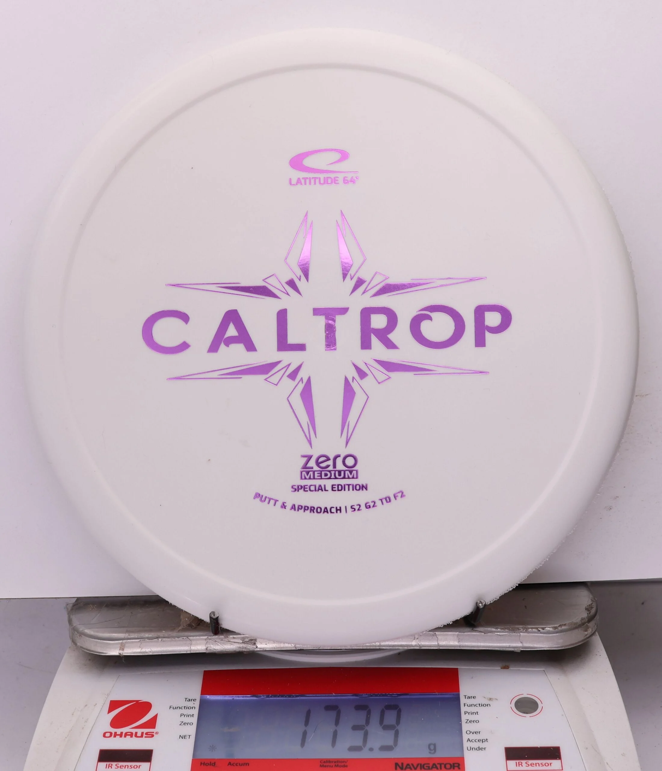 1206516 Zero Medium Caltrop, Special Edition - #474 White, 174