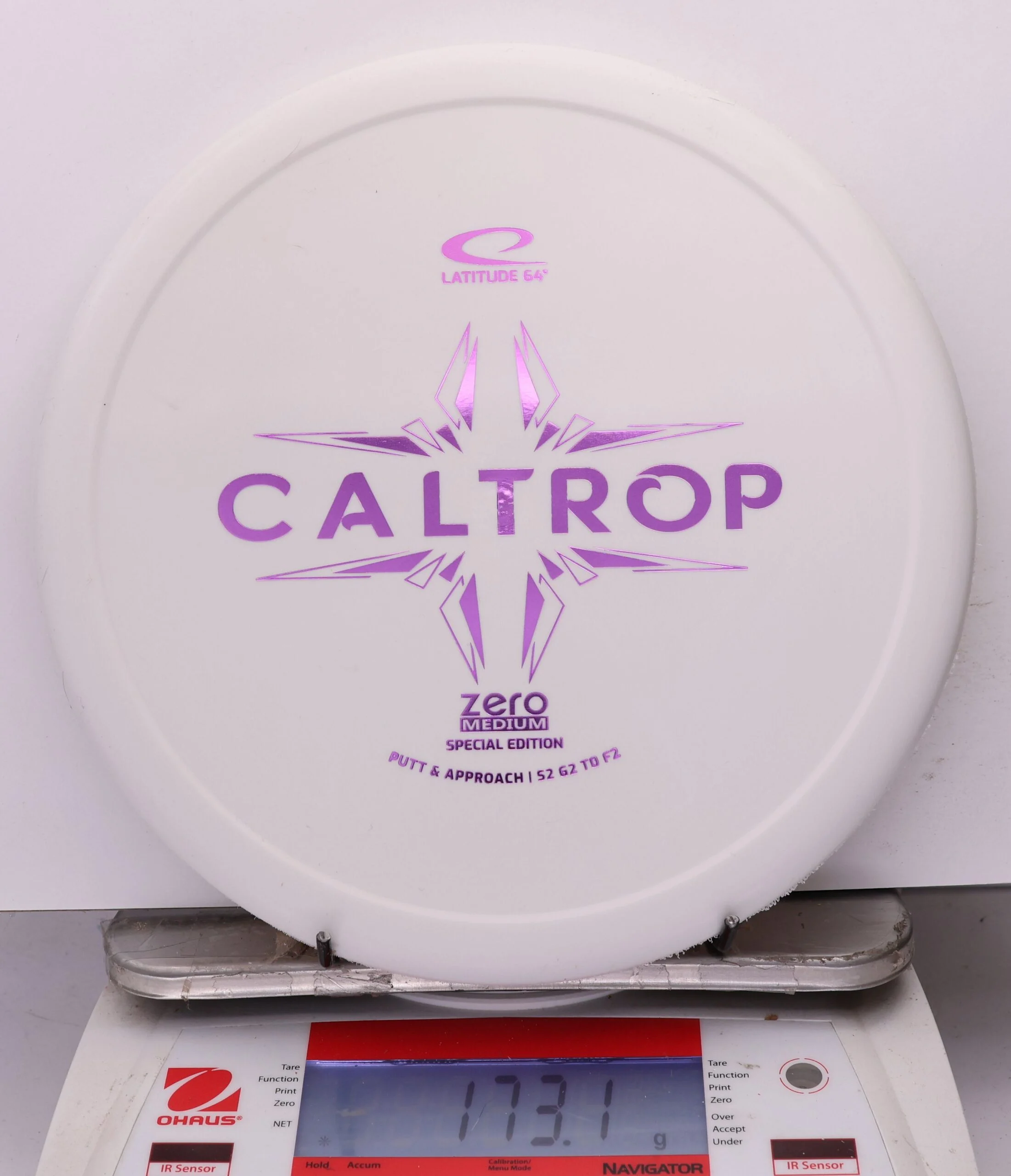 1206517 Zero Medium Caltrop, Special Edition - #475 White, 173