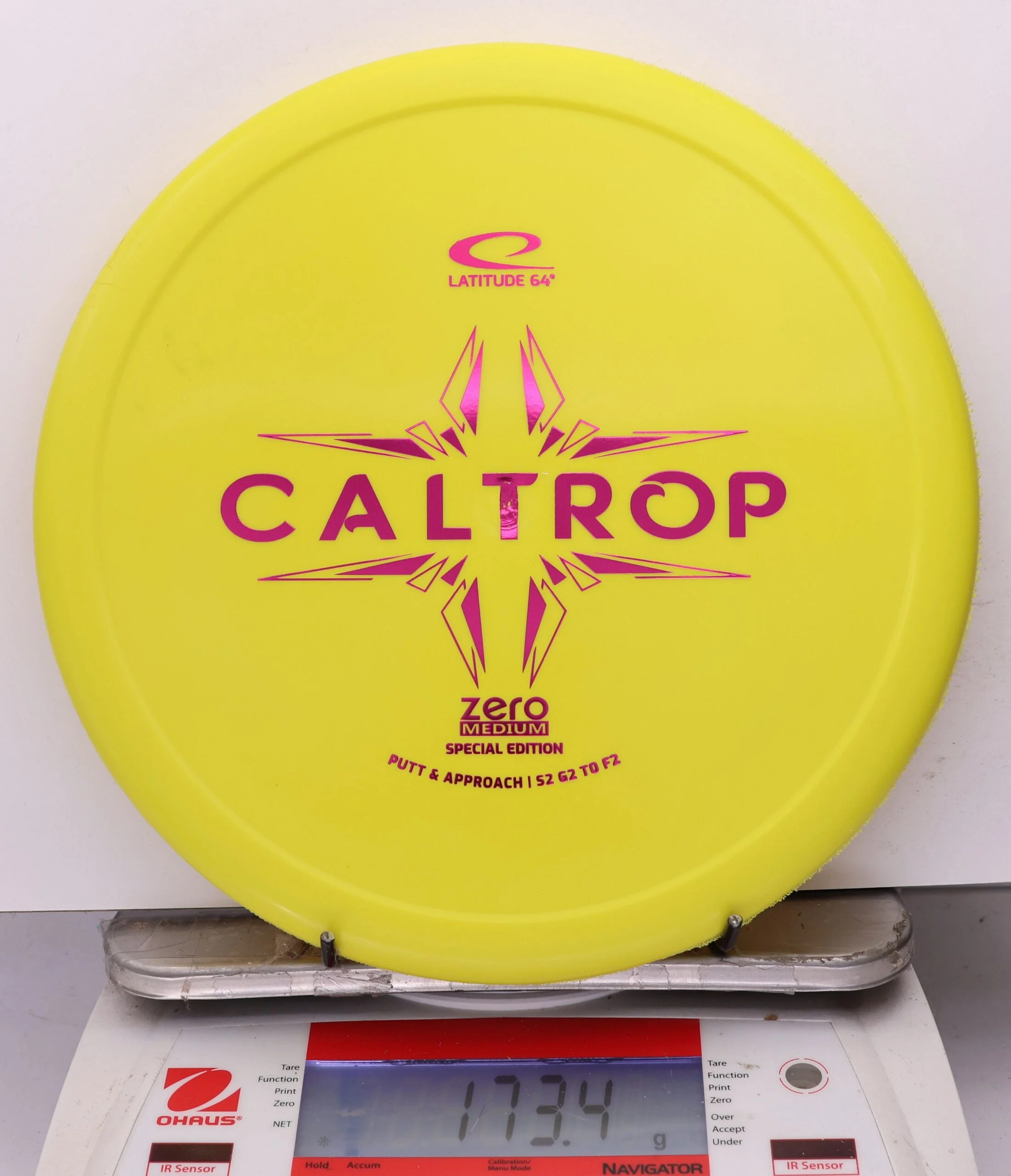 1206518 Zero Medium Caltrop, Special Edition - #476 Yellow, 173