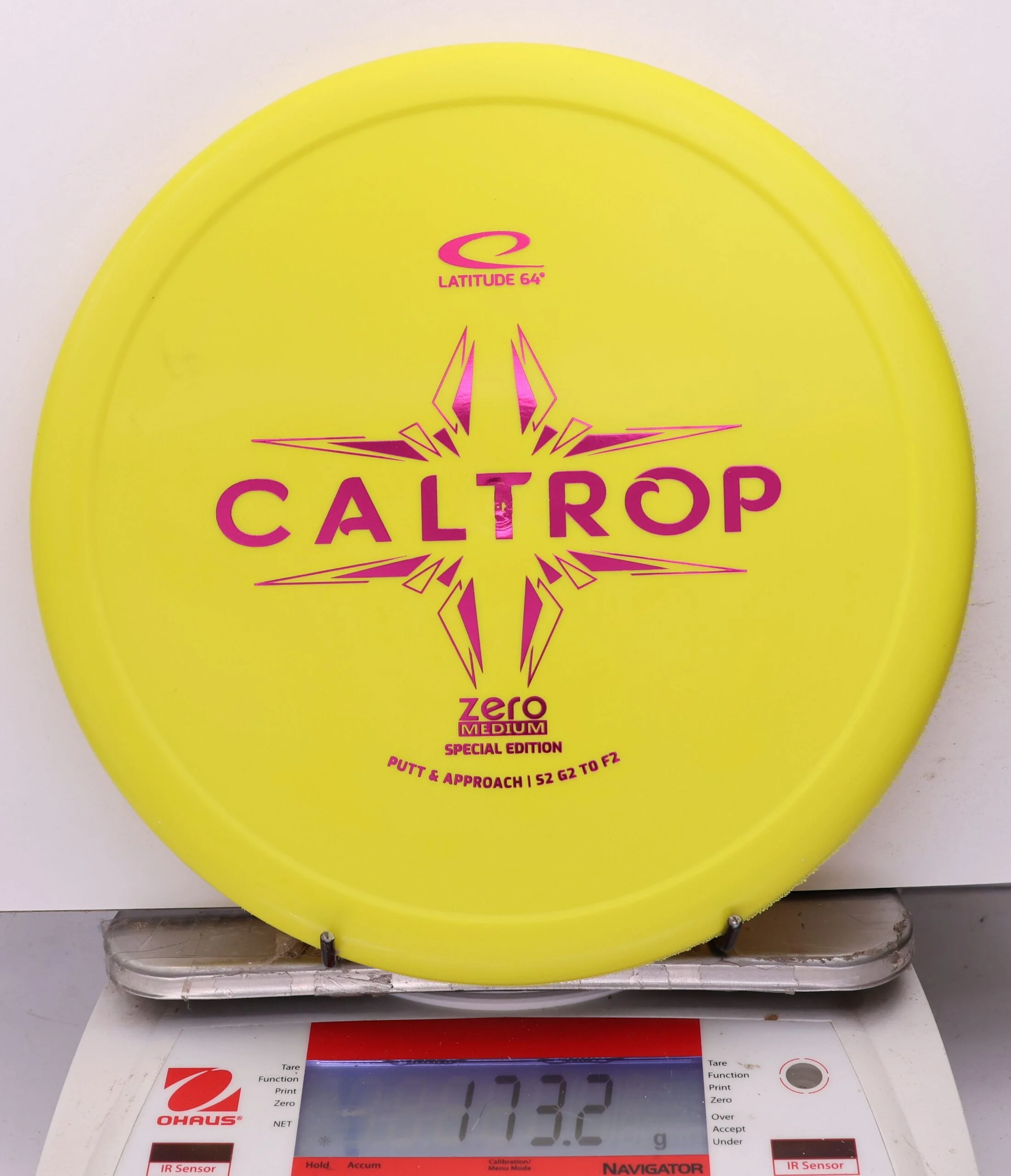 1206519 Zero Medium Caltrop, Special Edition - #477 Yellow, 173