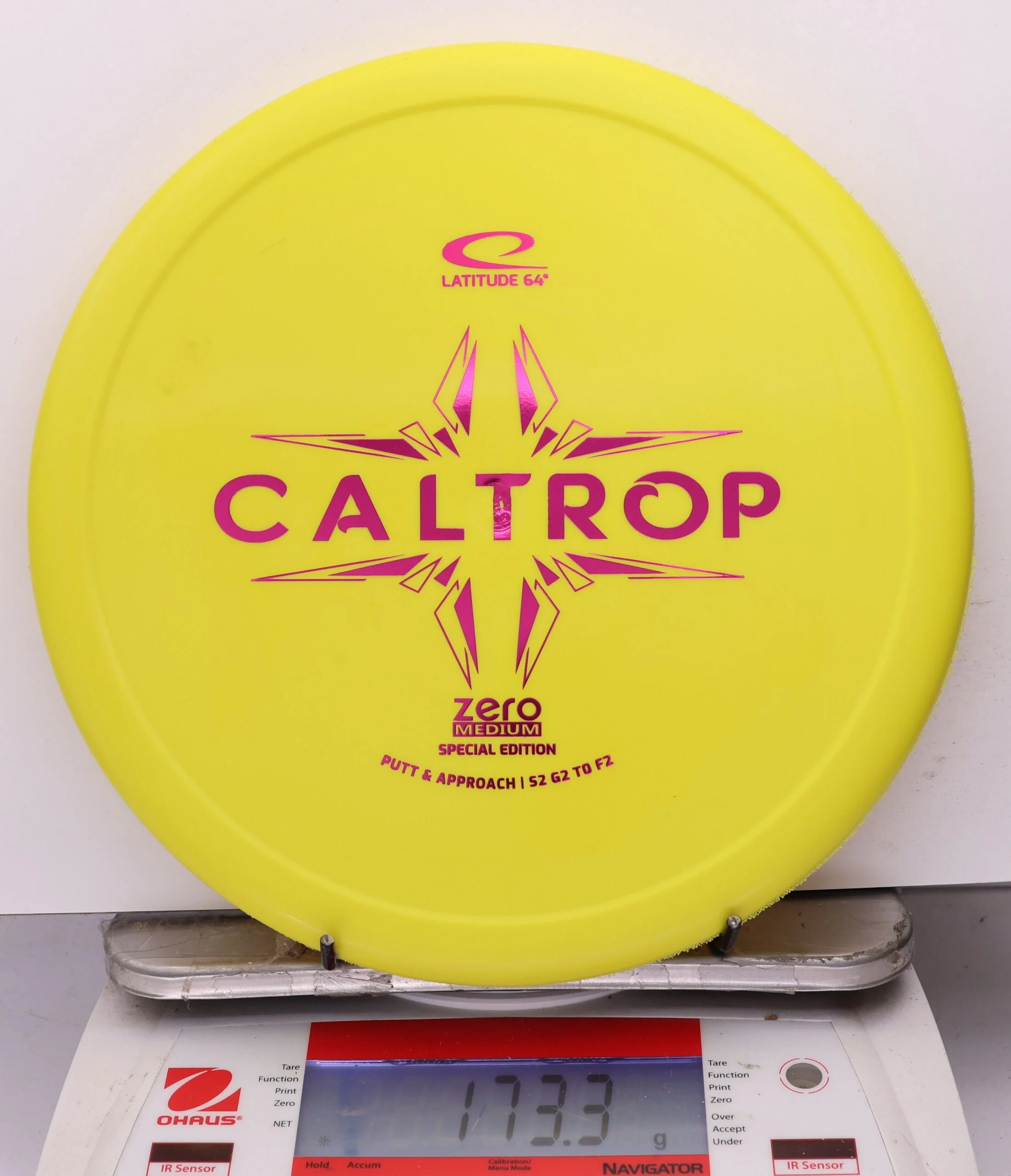 1206520 Zero Medium Caltrop, Special Edition - #478 Yellow, 173