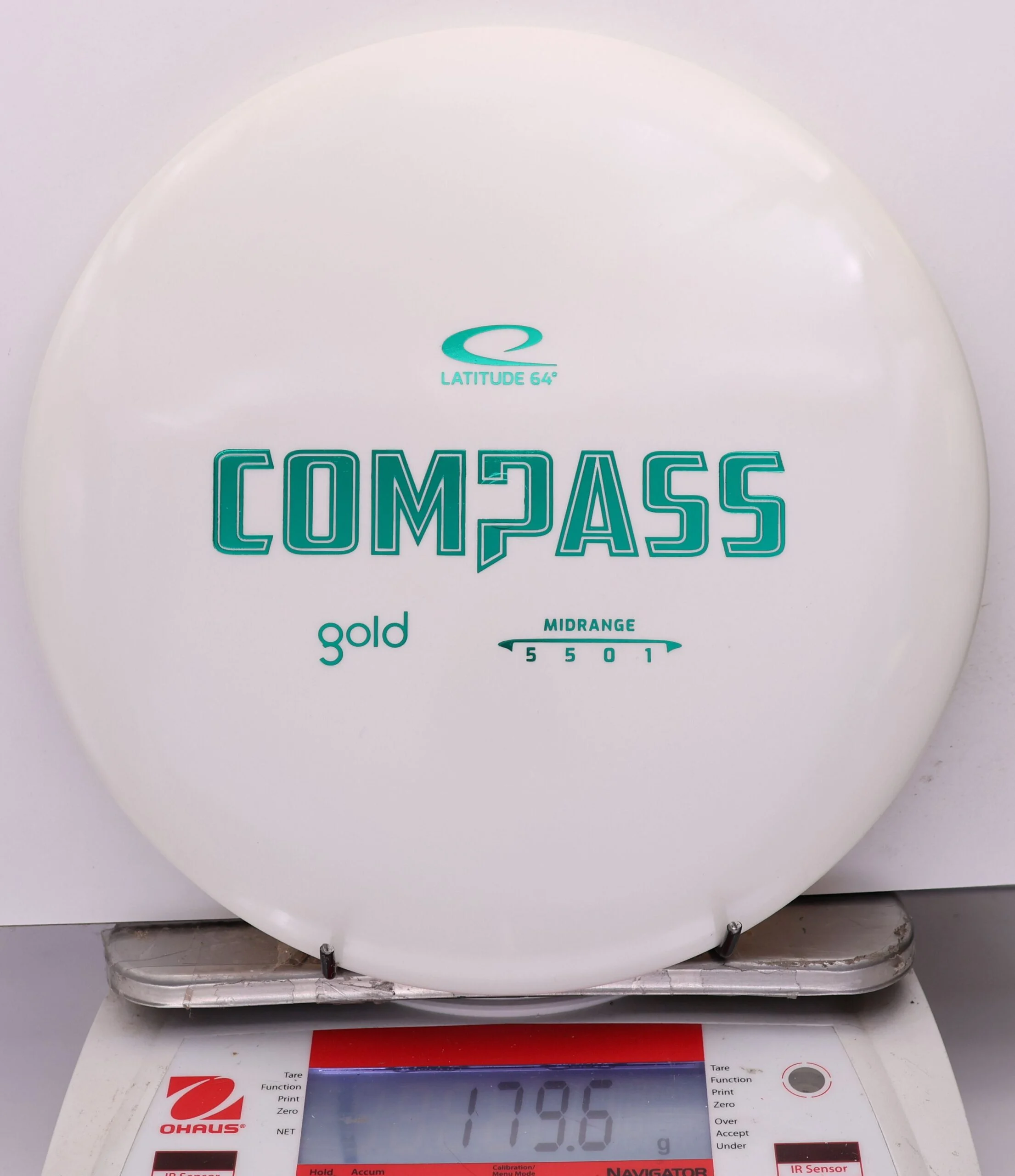 1207967 Gold Compass - #475 White, 180
