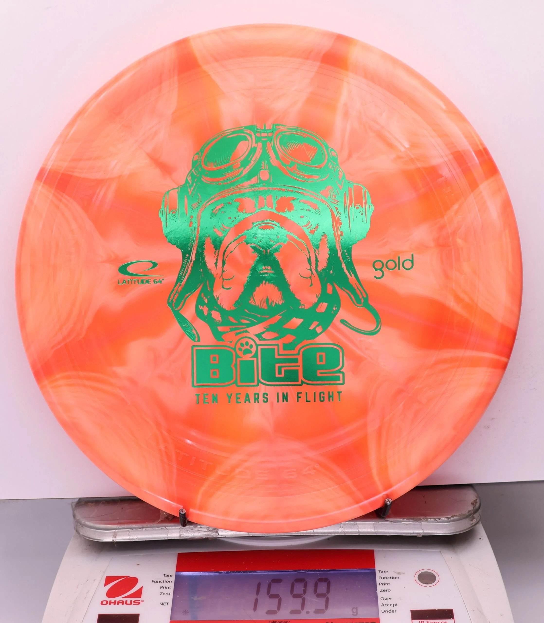 1208149 Gold Burst Bite, 10 Year Anniversary - #474 Orange, 160