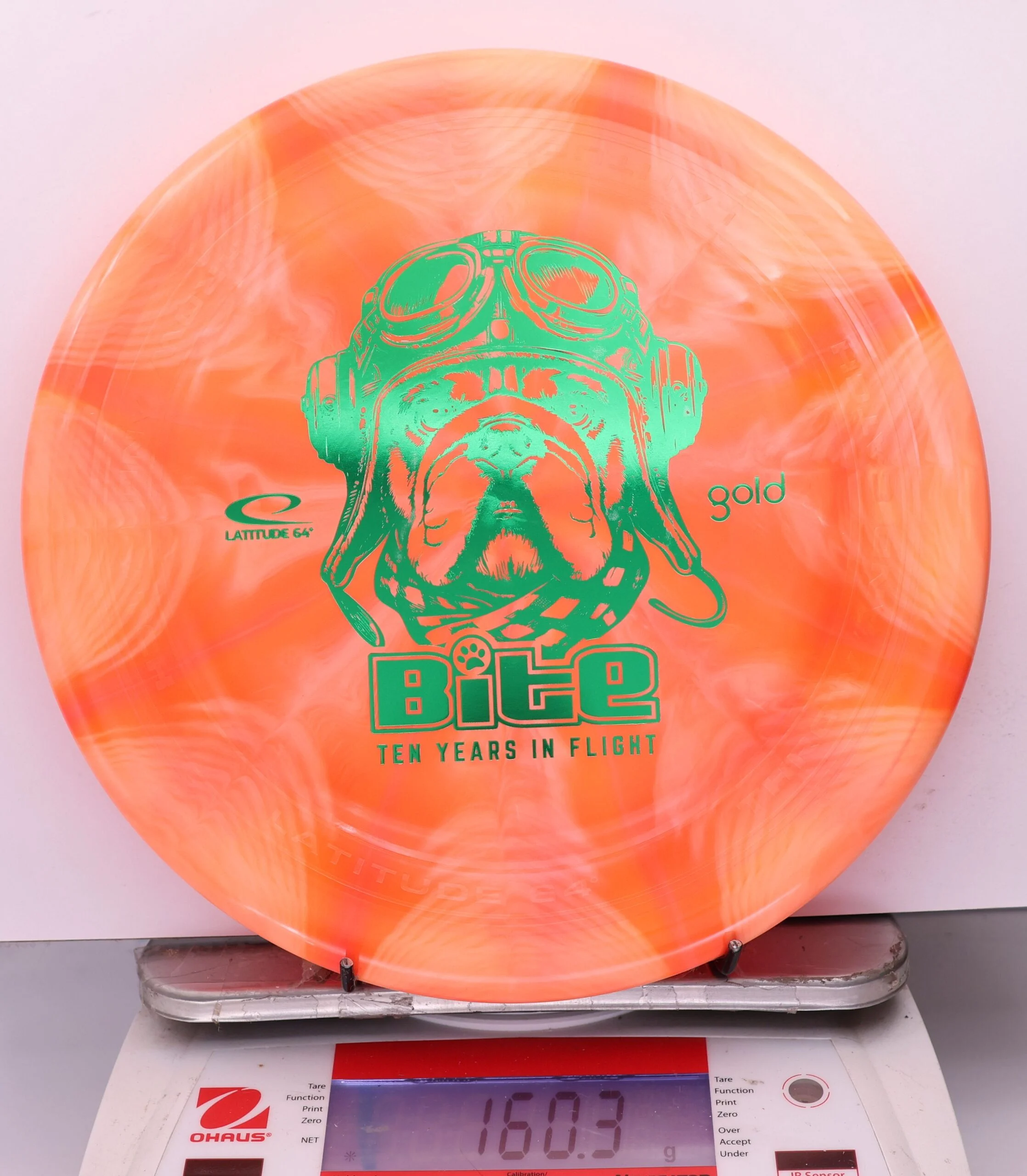1208151 Gold Burst Bite, 10 Year Anniversary - #476 Orange, 160