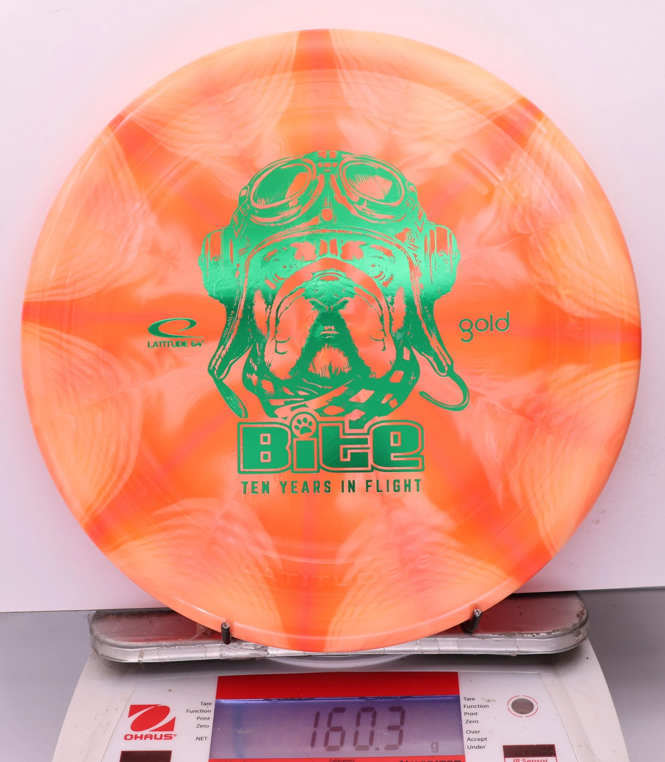 1208158 Gold Burst Bite, 10 Year Anniversary - #479 Orange, 160