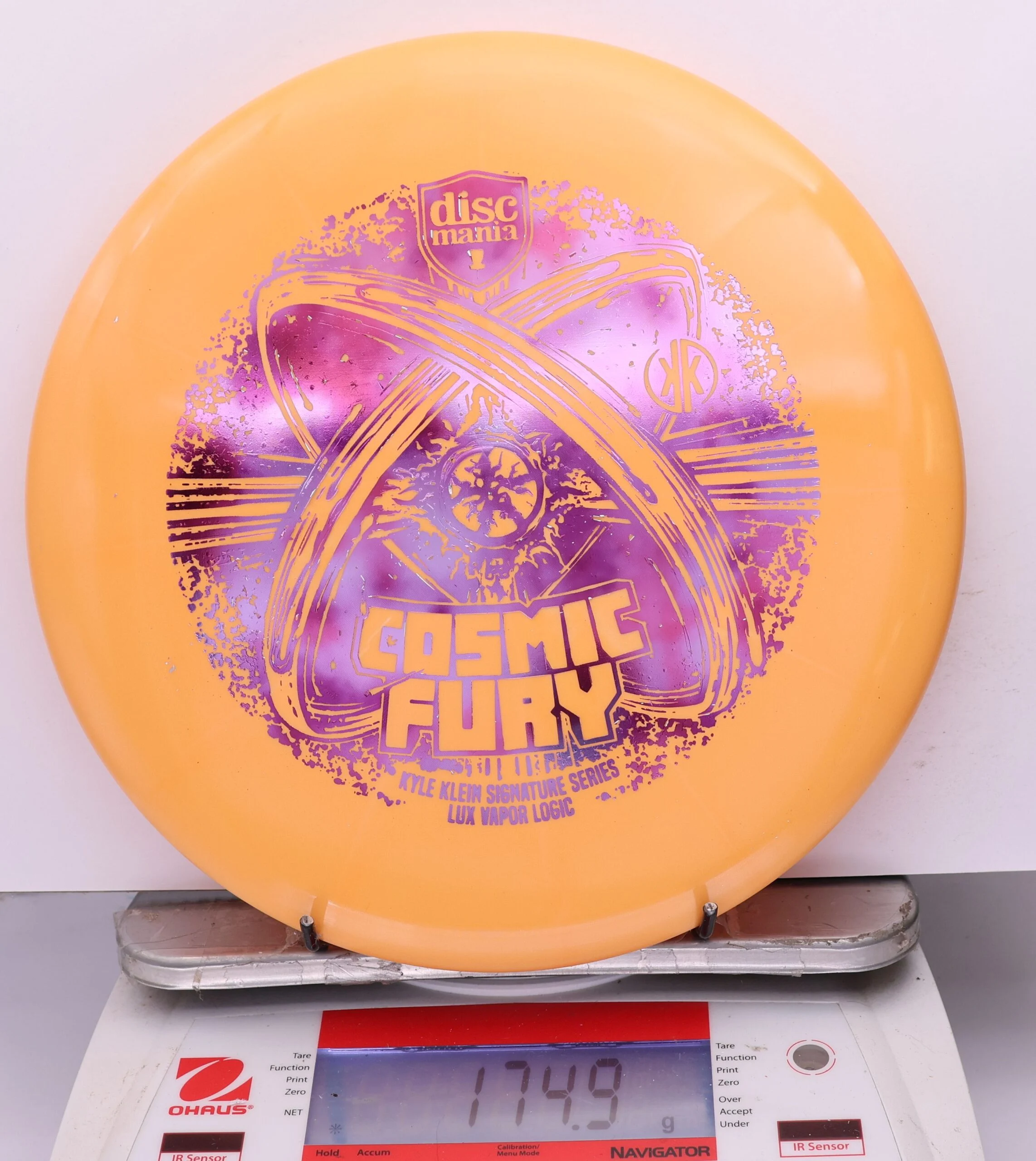 1210110 Lux Vapor Logic, Cosmic Fury - Kyle Klein - #476 Orange, 175