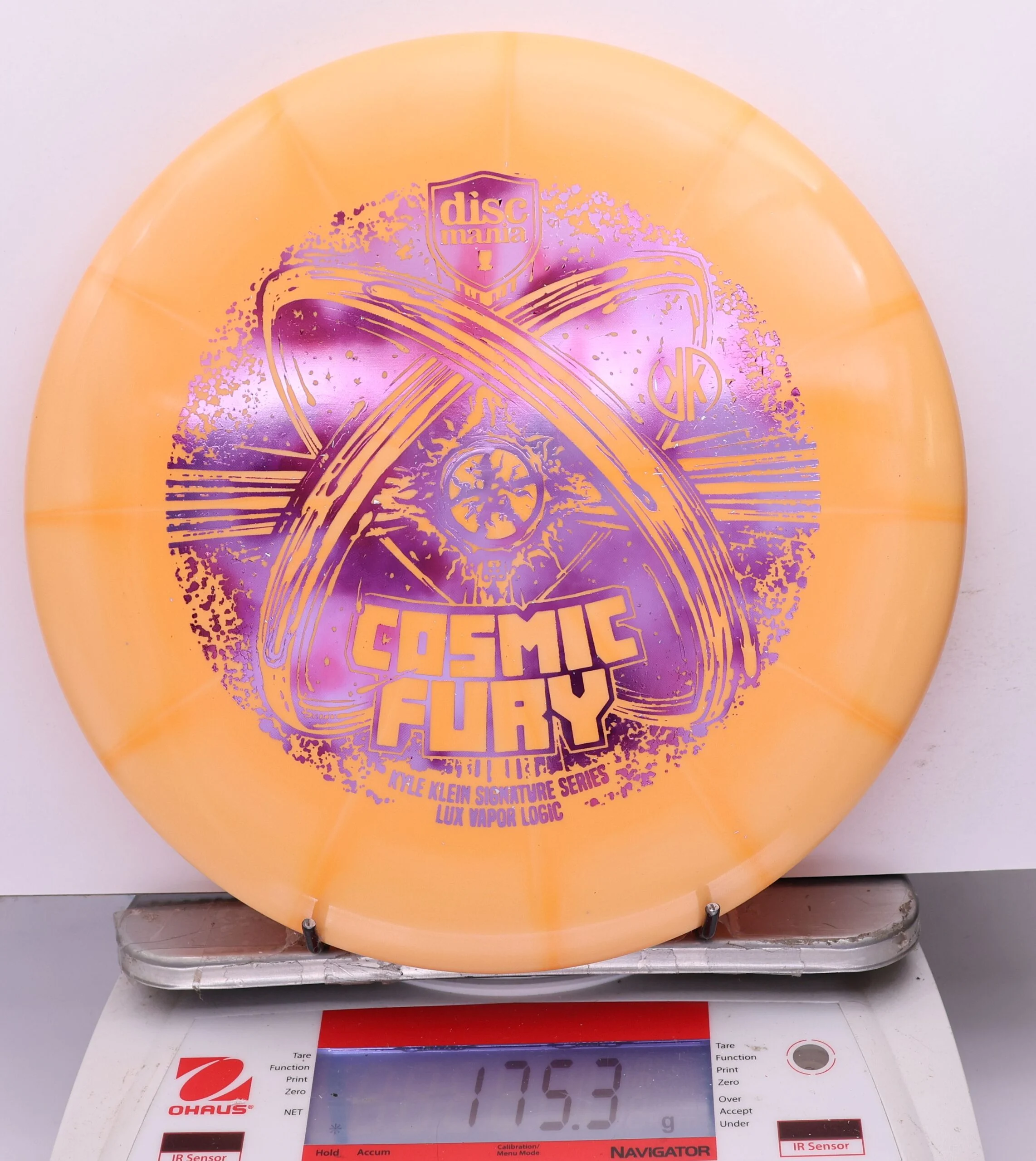 1210111 Lux Vapor Logic, Cosmic Fury - Kyle Klein - #477 Orange, 175