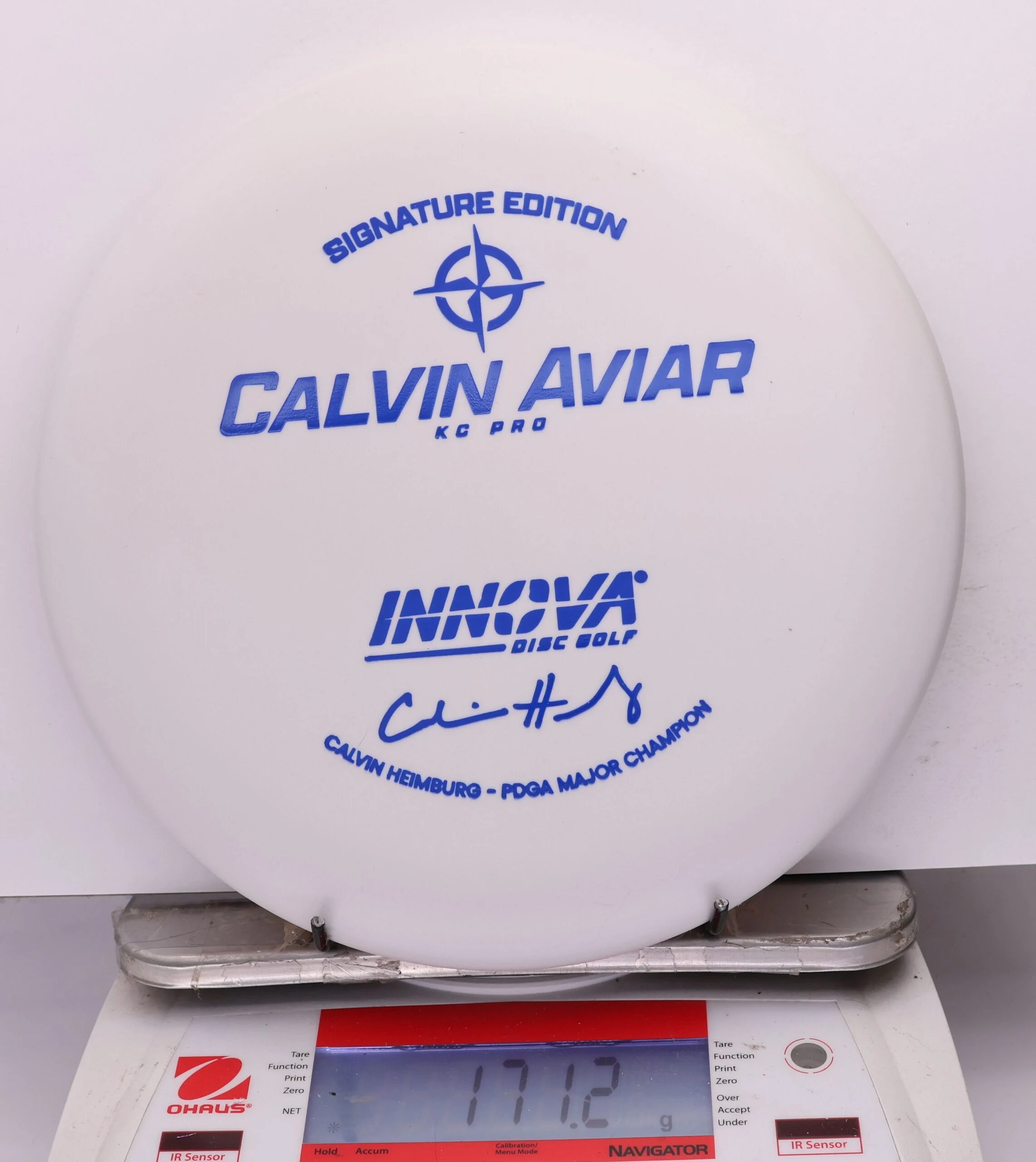 1210182 KC Pro Aviar, Calvin Heimburg Signature Edition - #09 White, 171