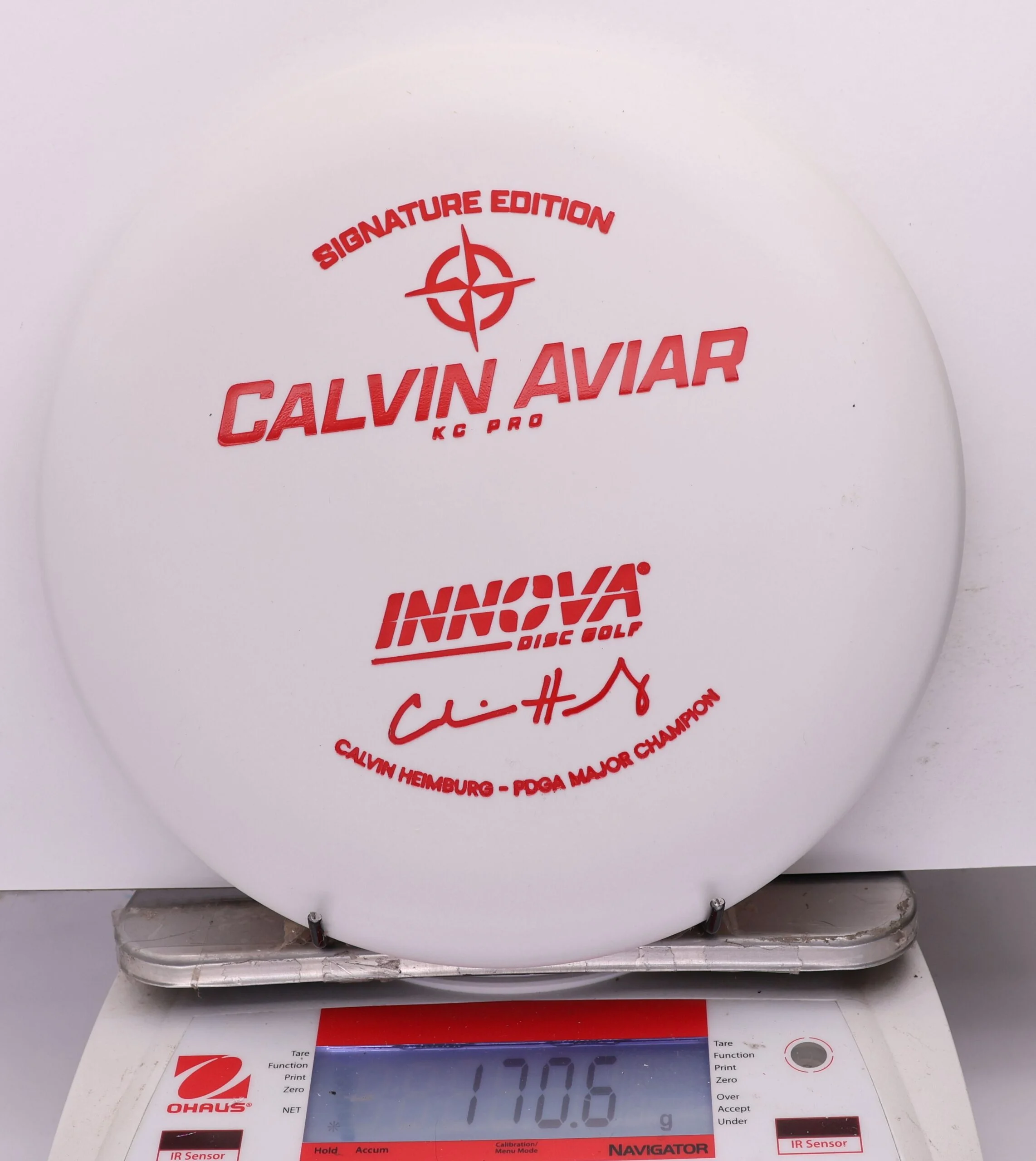 1210197 KC Pro Aviar, Calvin Heimburg Signature Edition - #15 White, 171