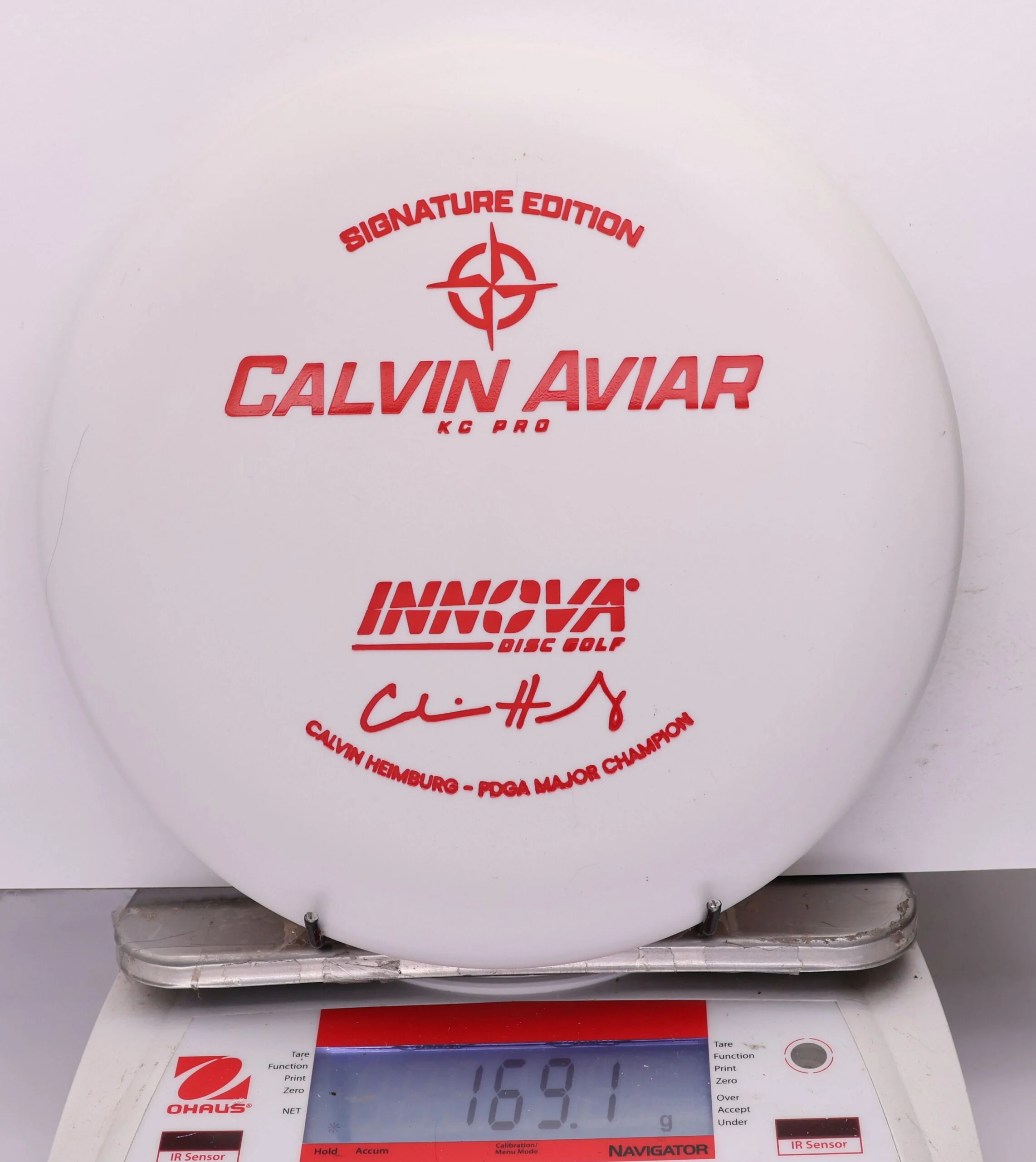 1210198 KC Pro Aviar, Calvin Heimburg Signature Edition - #16 White, 169