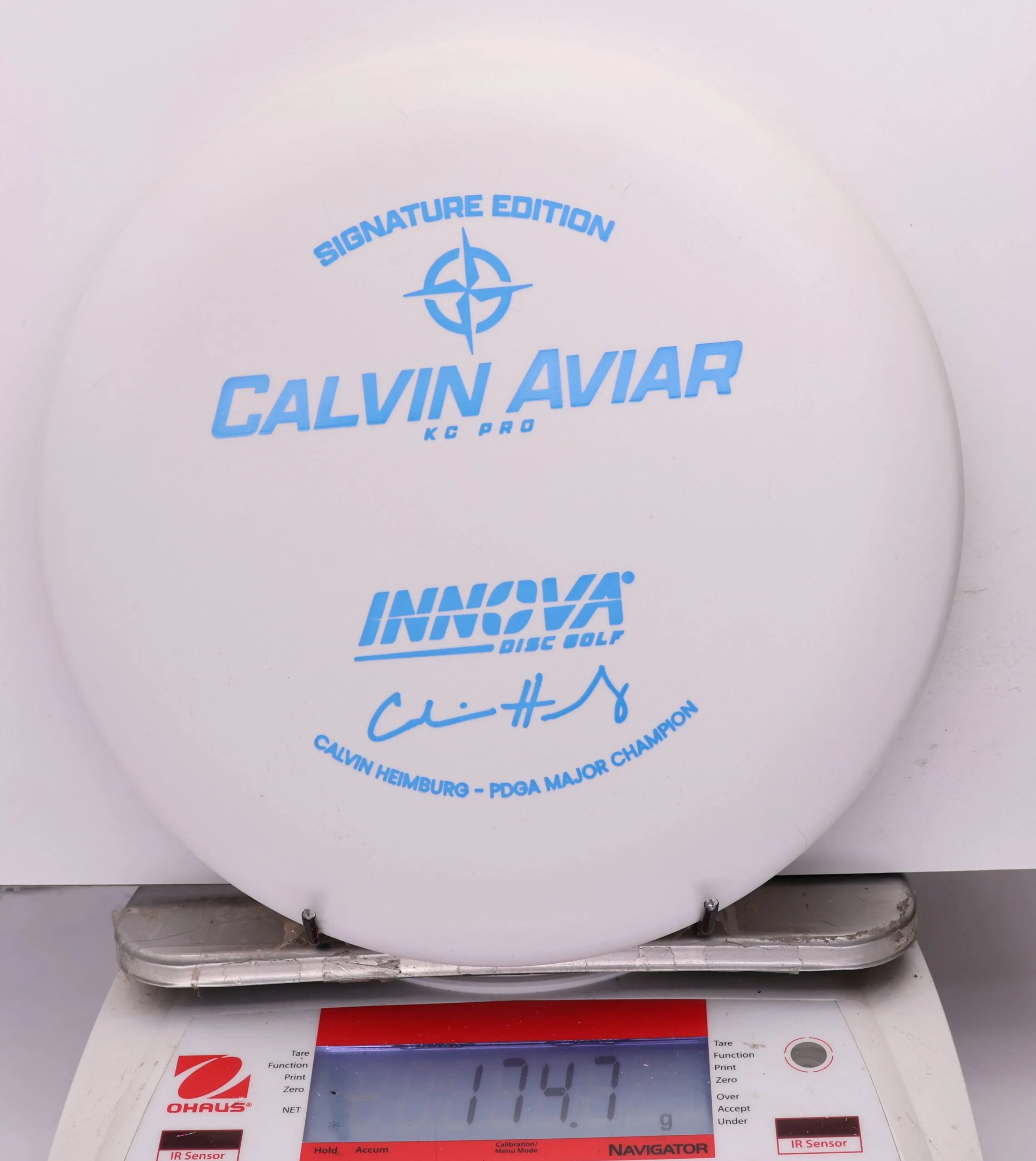 1210211 KC Pro Aviar, Calvin Heimburg Signature Edition - #20 White, 175