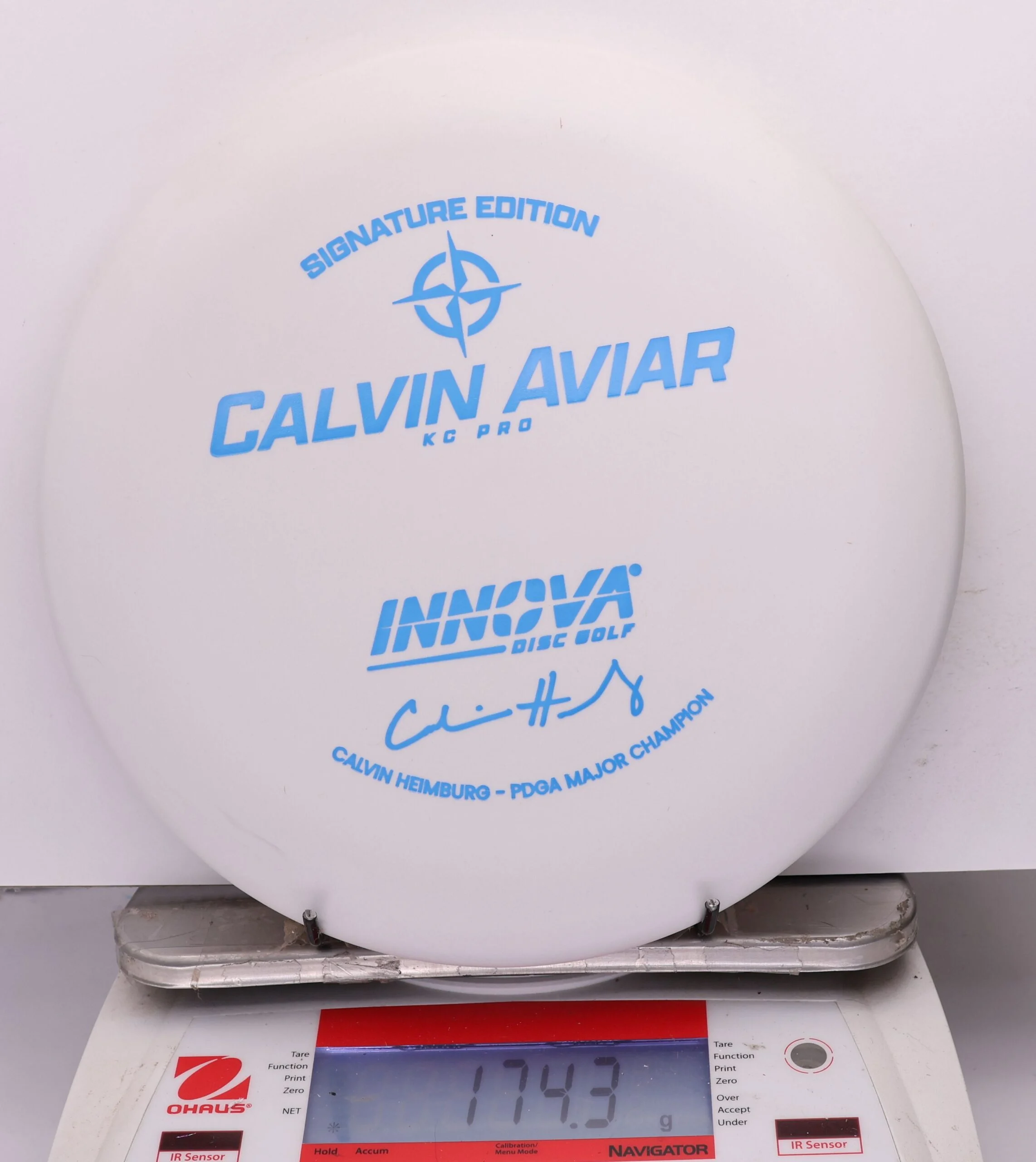 1210213 KC Pro Aviar, Calvin Heimburg Signature Edition - #22 White, 174