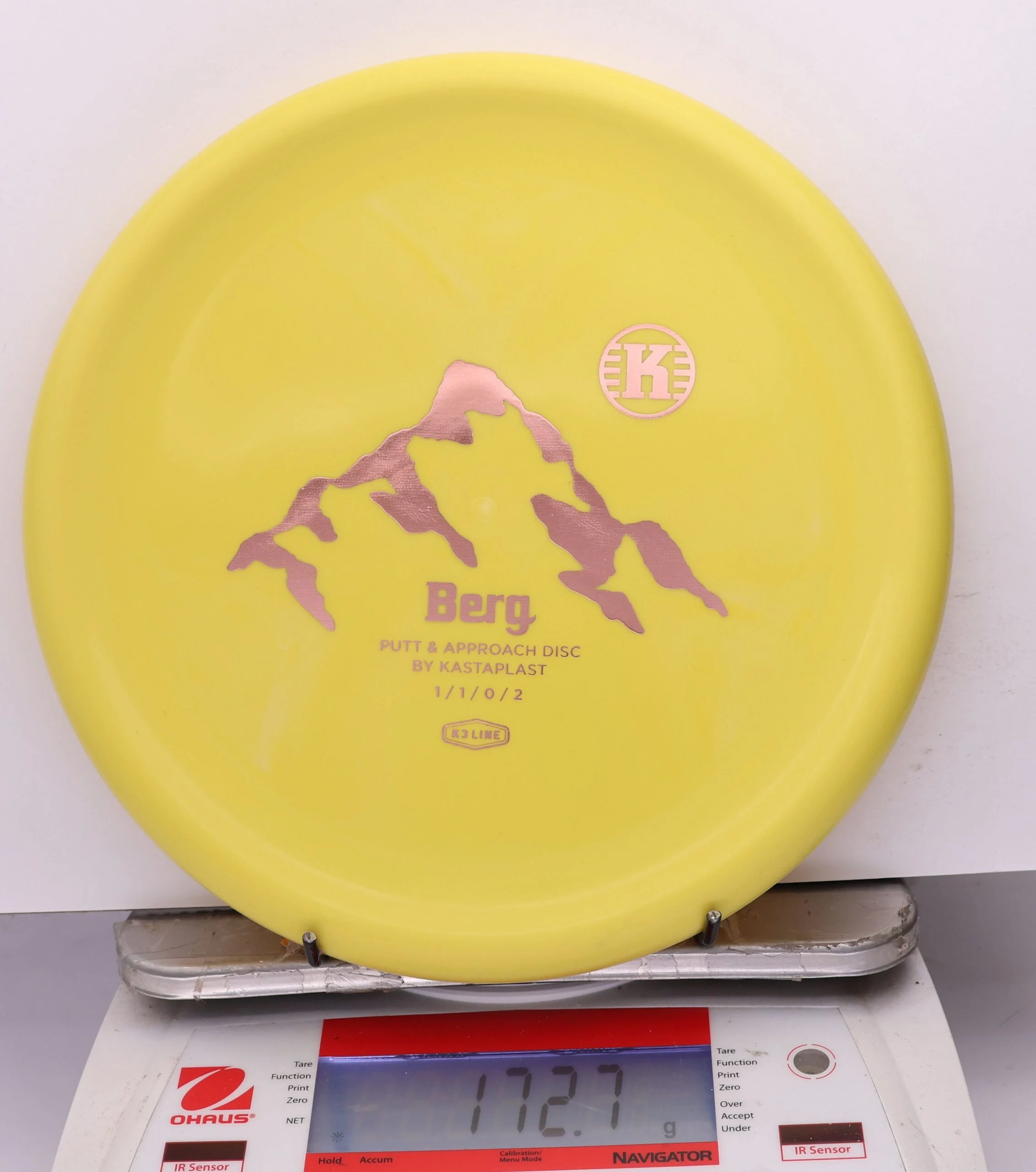 1211409 K3 Berg - #476 Yellow, 173