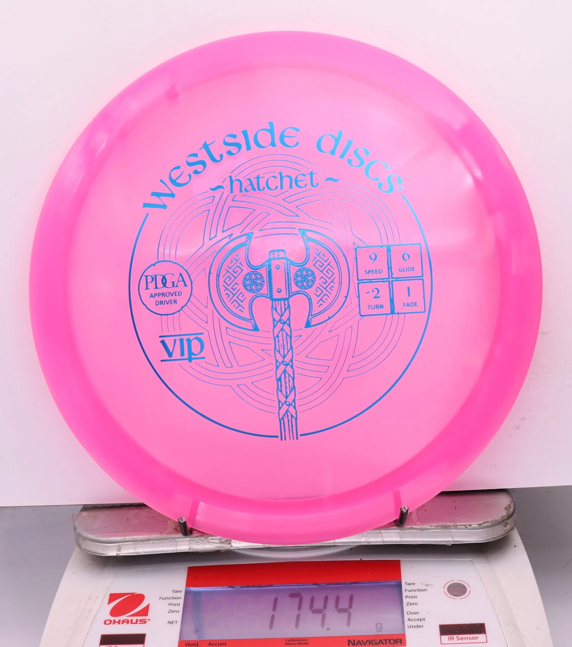 1212228 VIP Hatchet - #481 Pink, 174