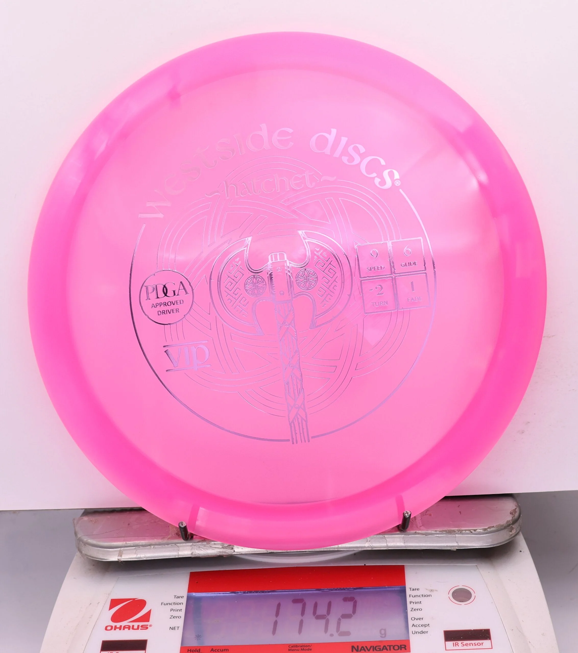 1212229 VIP Hatchet - #482 Pink, 174