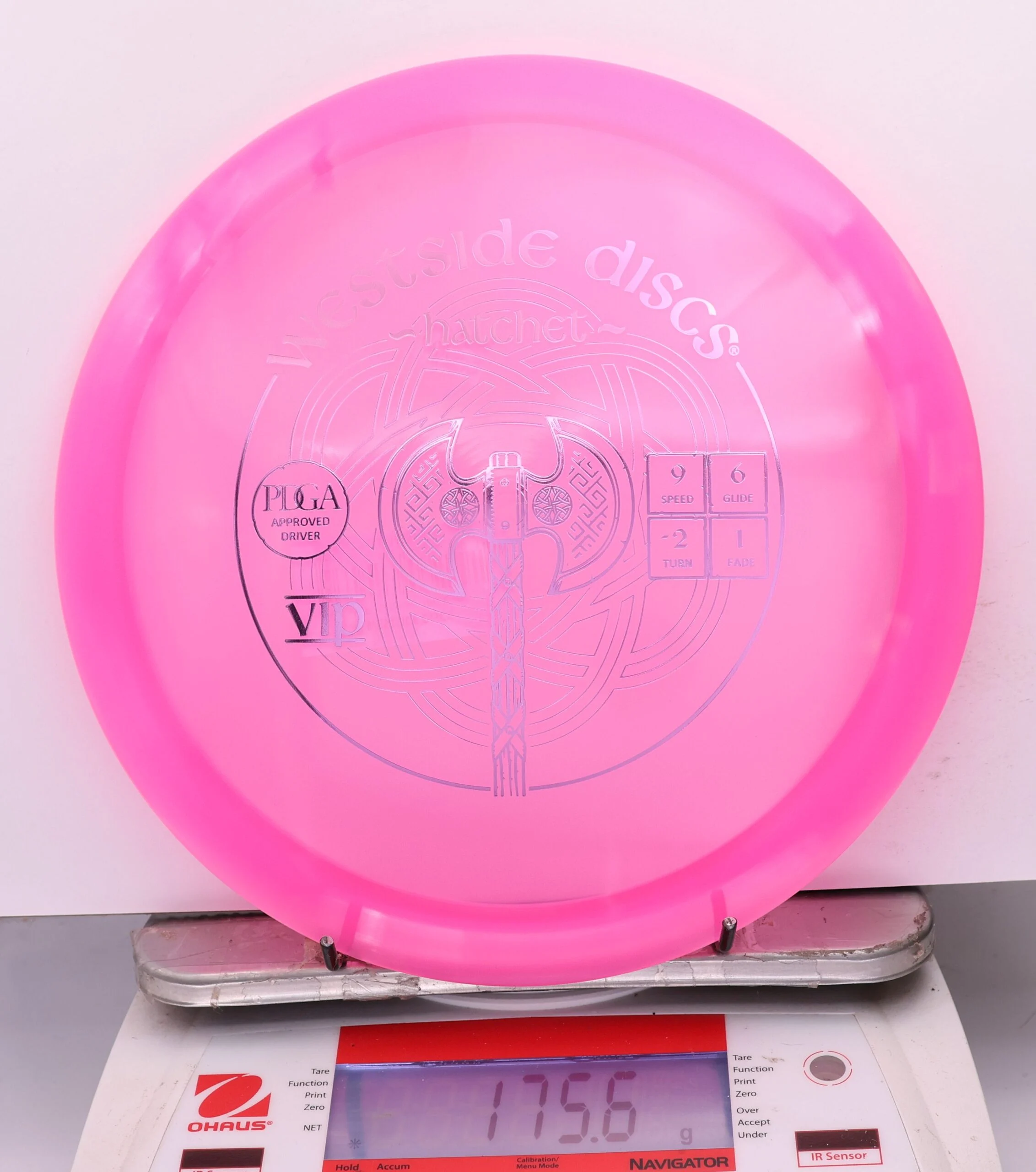 1212230 VIP Hatchet - #483 Pink, 176