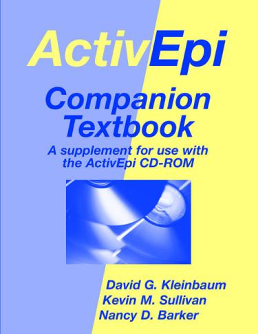 ActivEpi Companion Textbook: A Supplement for Use with the ActivEpi CD-ROM Cover Image