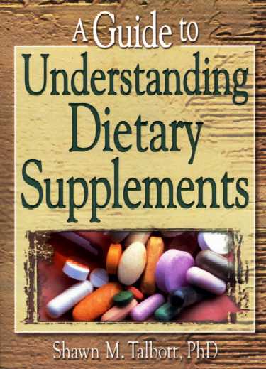 Guide to Understanding Dietary Supplements Cover Image