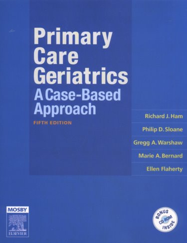 Primary Care Geriatrics: A Case-Based Approach. Text with CD-Rom for Windows and Macintosh Cover Image