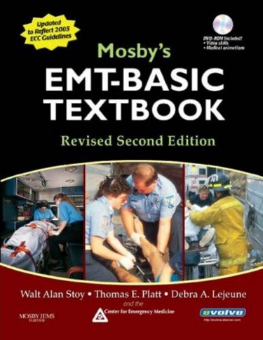 Mosbys EMT Basic Textbook. Text with DVD Cover Image