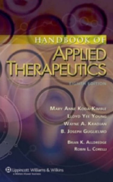 Handbook of Applied Therapeutics Cover Image