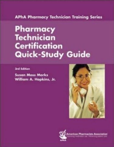Pharmacy Technician Certification: Quick-Study Guide Cover Image