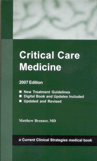 Critical Care Medicine on CD-ROM for Windows, Pocket PC, Palm, and Macintosh (Digital Book) Cover Image