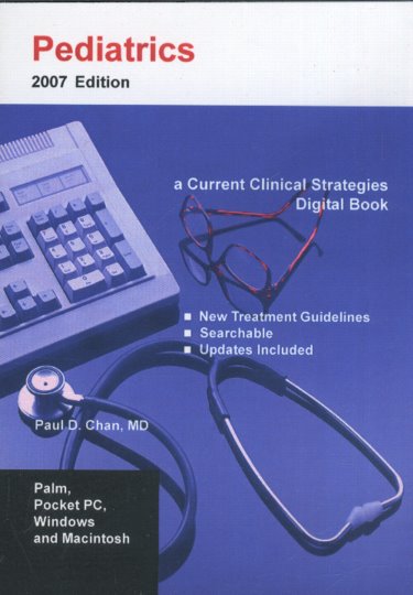 Pediatrics CD-ROM for Windows, Pocket PC, Palm, and Macintosh Cover Image
